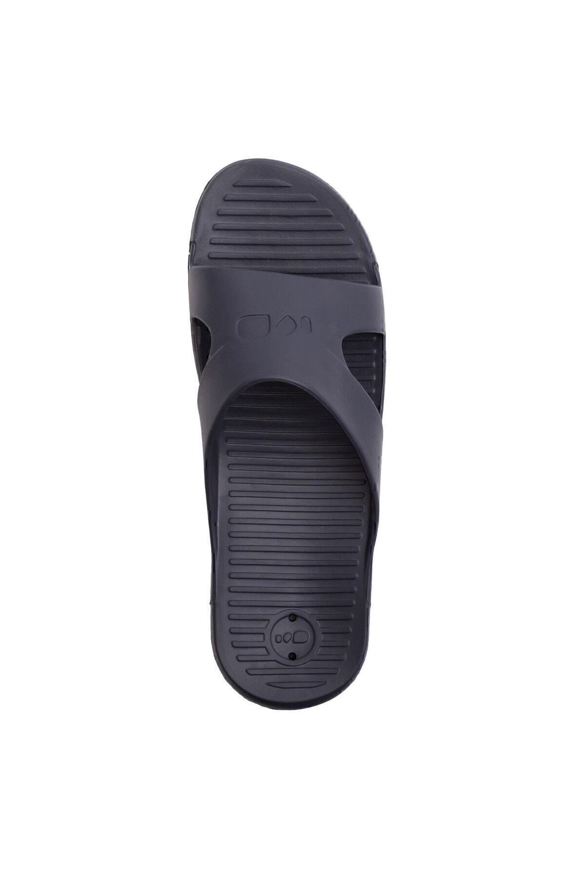 دمپایی ورزشی خاکستری مردانه SLAP SLIPPER Nabaiji 100 Decathlon
