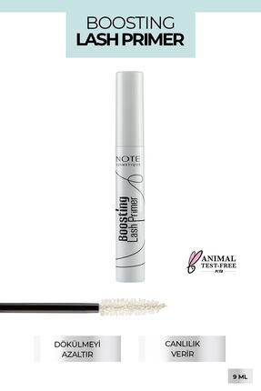 Note Cosmetics Boosting Lash Primer Bakım Yapan Maskara Bazı - Renksiz