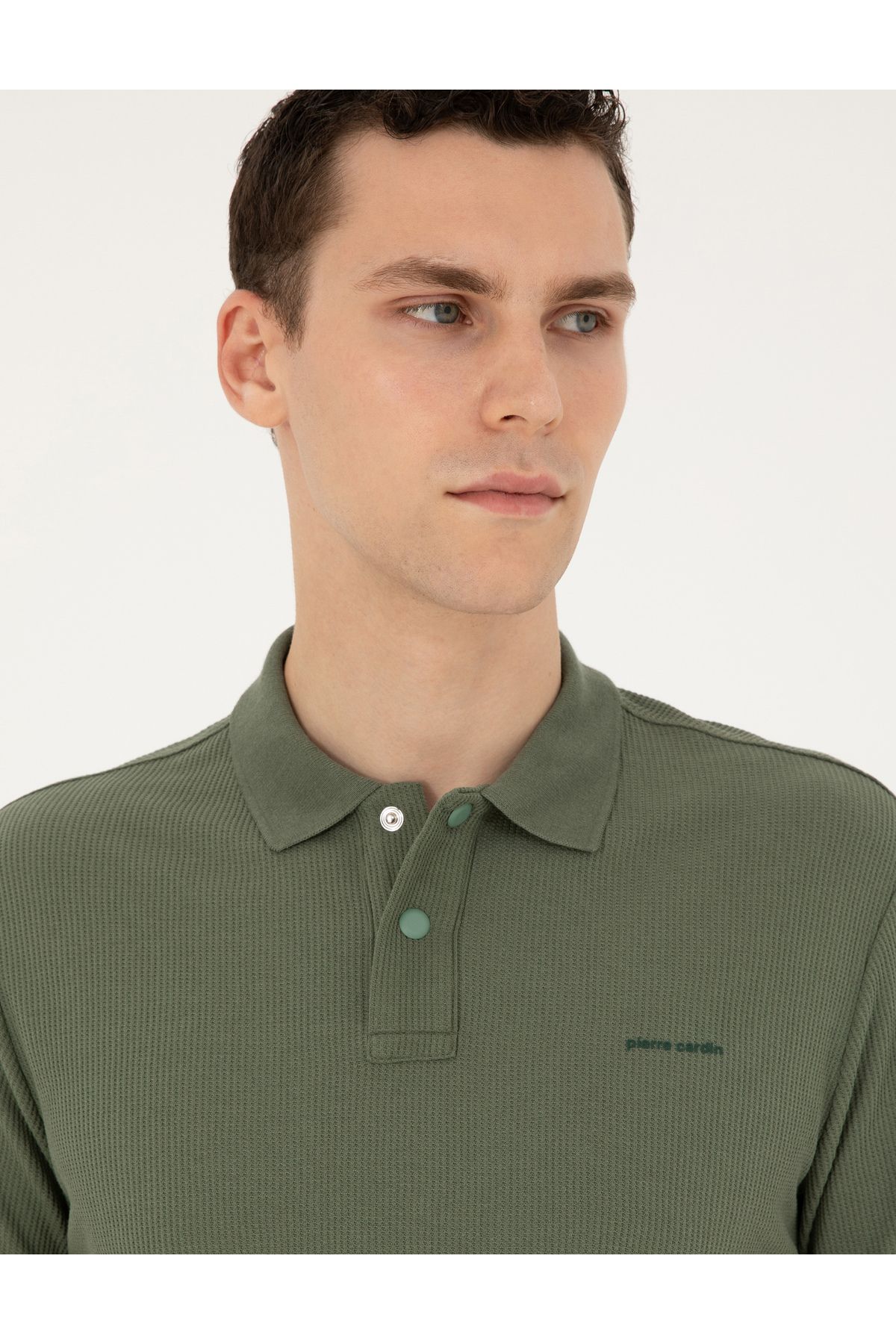 پولوشرت مردانه پیر کاردین | 50296569-VR027 Pierre Cardin - Image 2