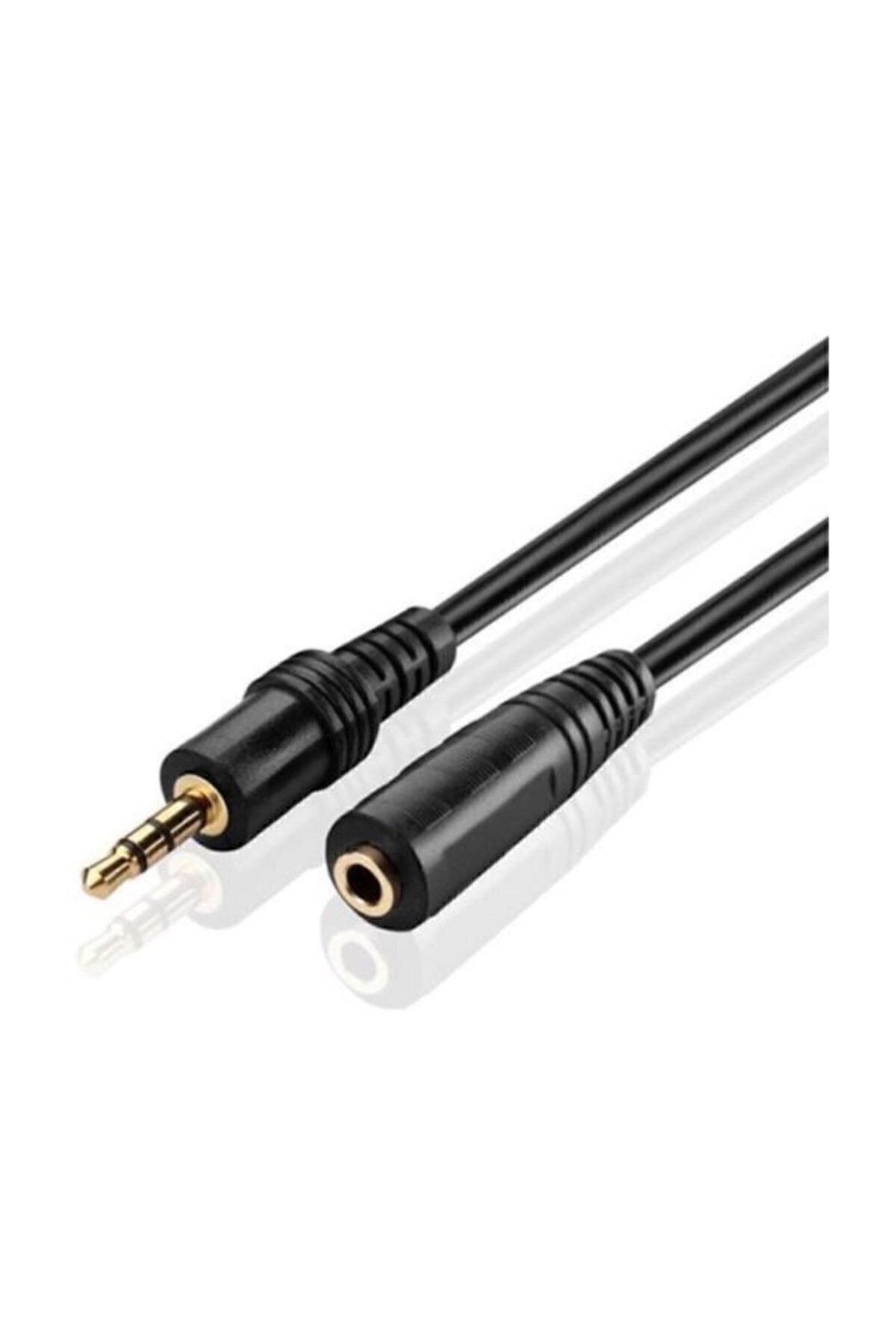 HKNYS 10m Metre Kulaklık Uzatma Kablosu Kablo Ses 3.5mm Aux Ekleme -1 Kalite