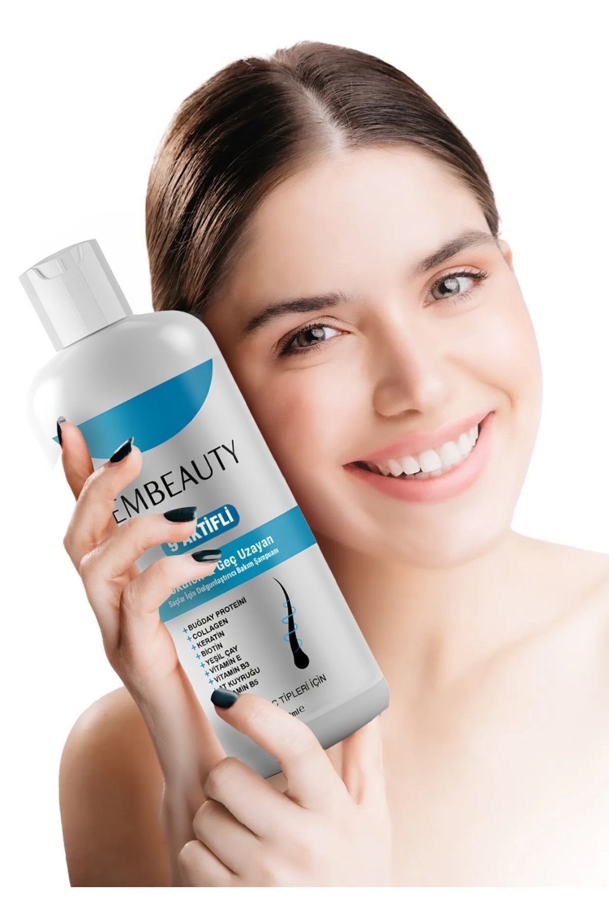 Kolajen Ve Keratin Saç Dökülmesine Karşı Hızlı Sac Uzatan Dolgunlaştırıcı Onarıcı Besleyici Şampuan