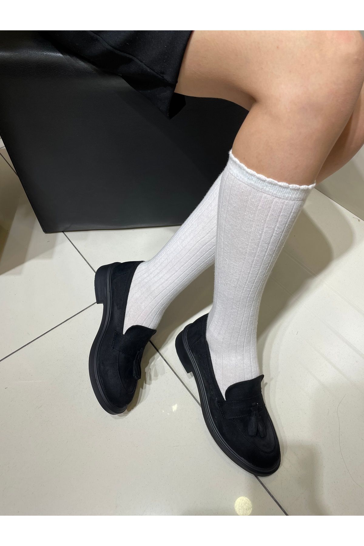 İST FİDAN KUNDURA Mocasini Casual Pentru Femei - Pantofi Mocasini De Zi Cu Cataramă 35257-1 Femeie - 39