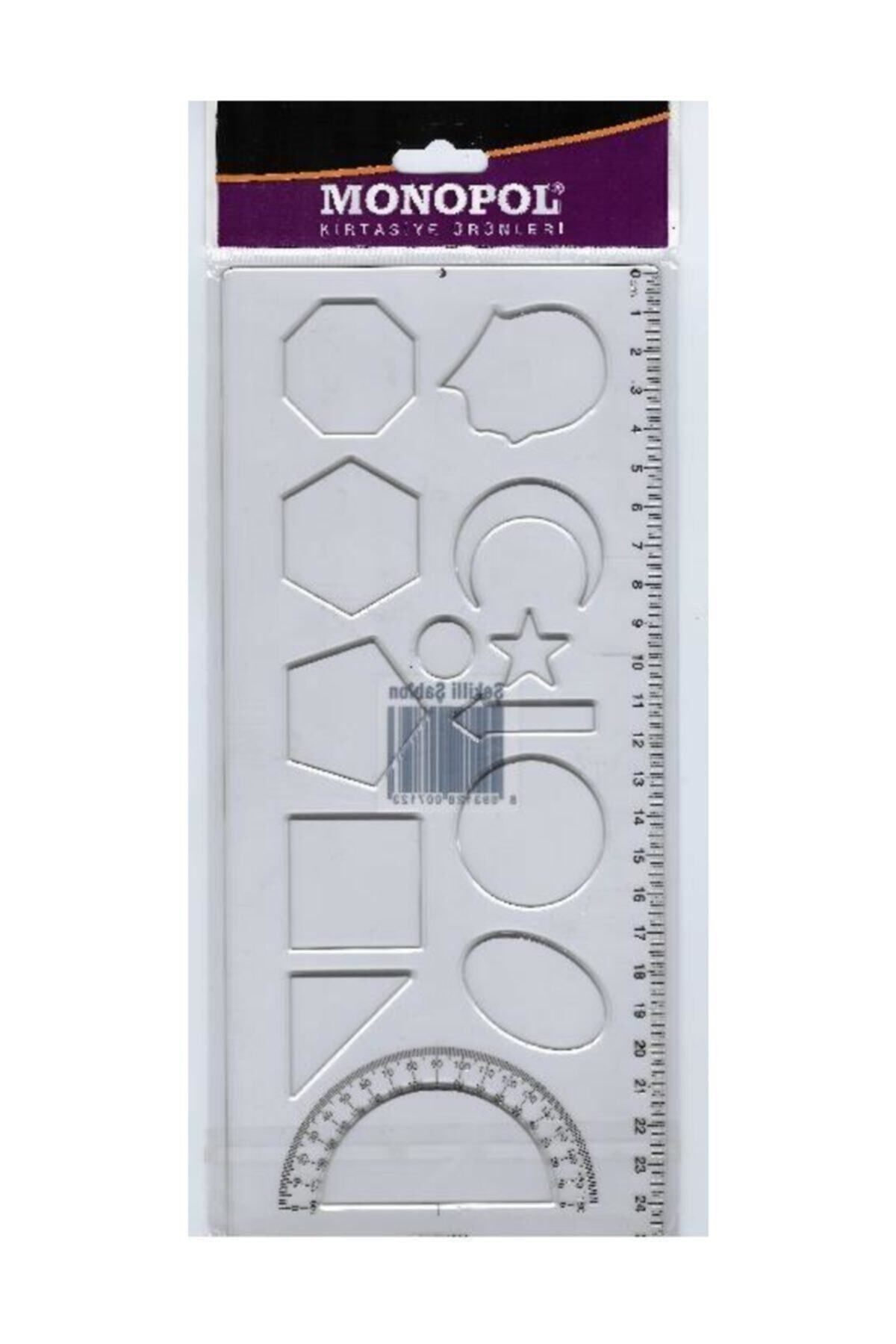 Monopol-Figure Template Ruler 1
