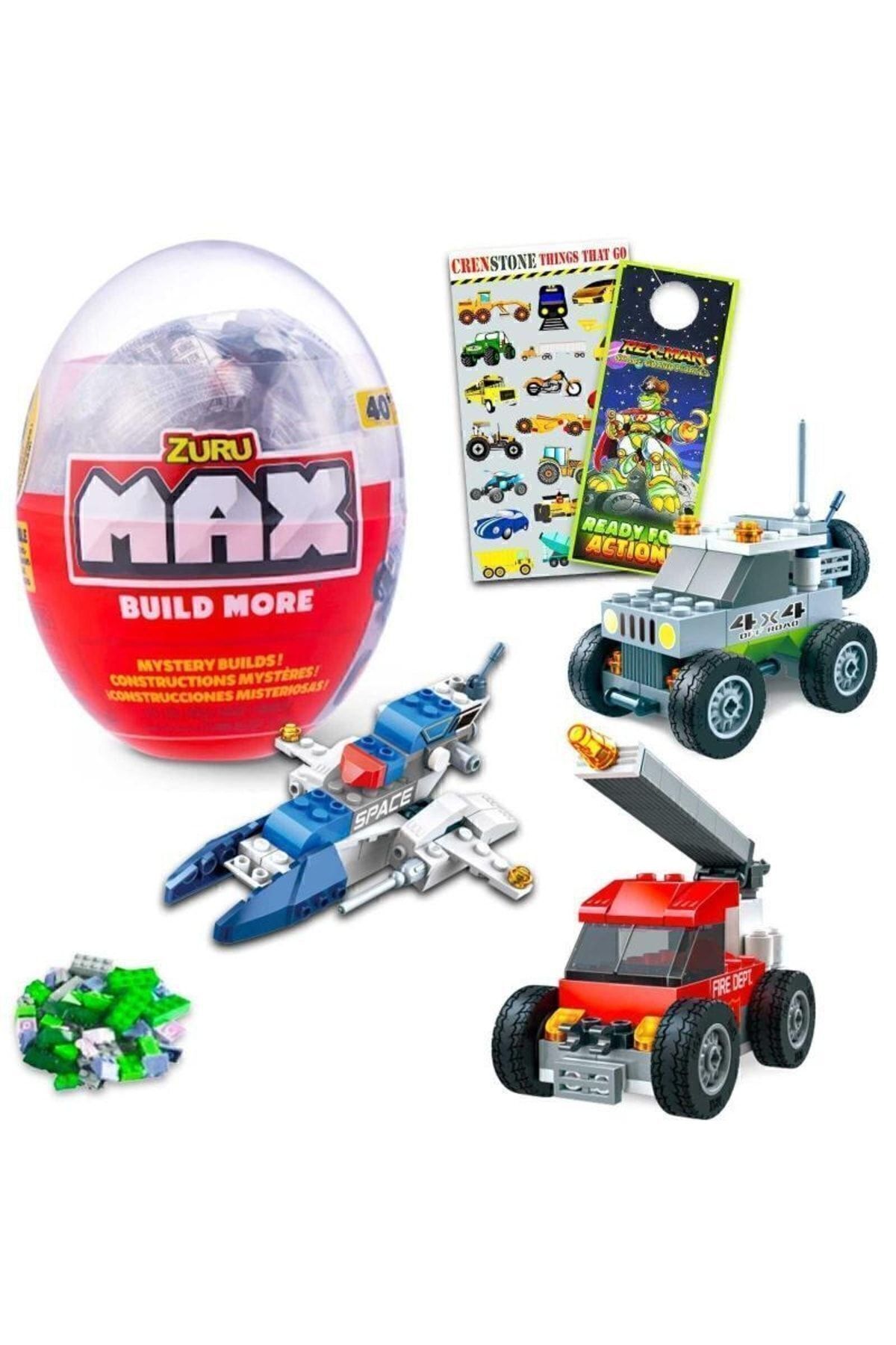 Zuru-Max Build More Mystery Eggs - Toy Building Block Bundle With Mystery Egg Toy Construction Block 1