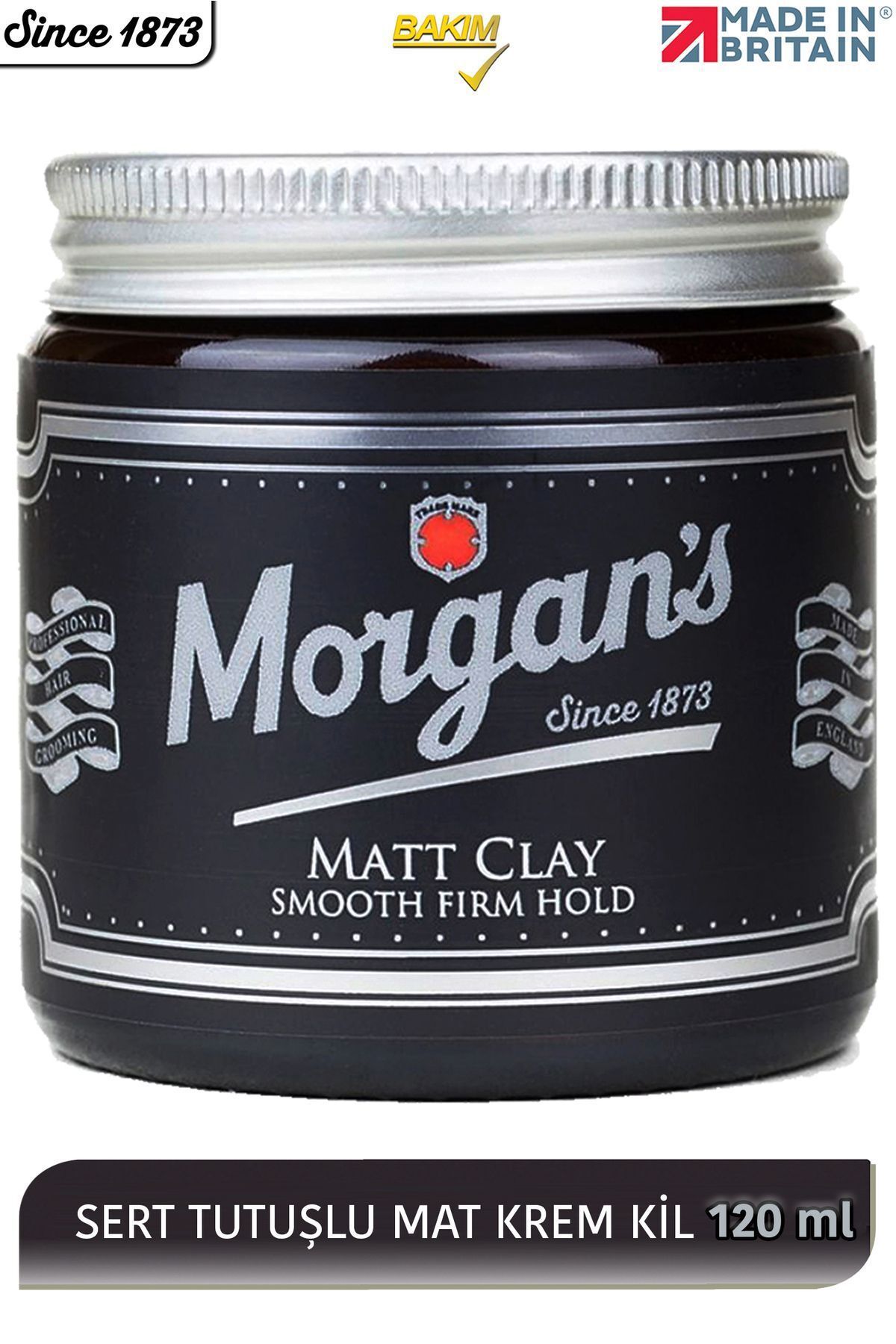 Morgan's Matt Clay Smooth Form Hold - Strong Hold Styling Clay 120 ml Morgan's Pomade