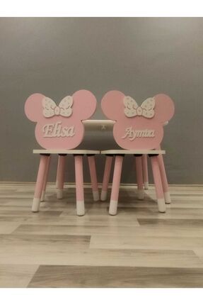 boran ahsap çocuk masa sandalye
