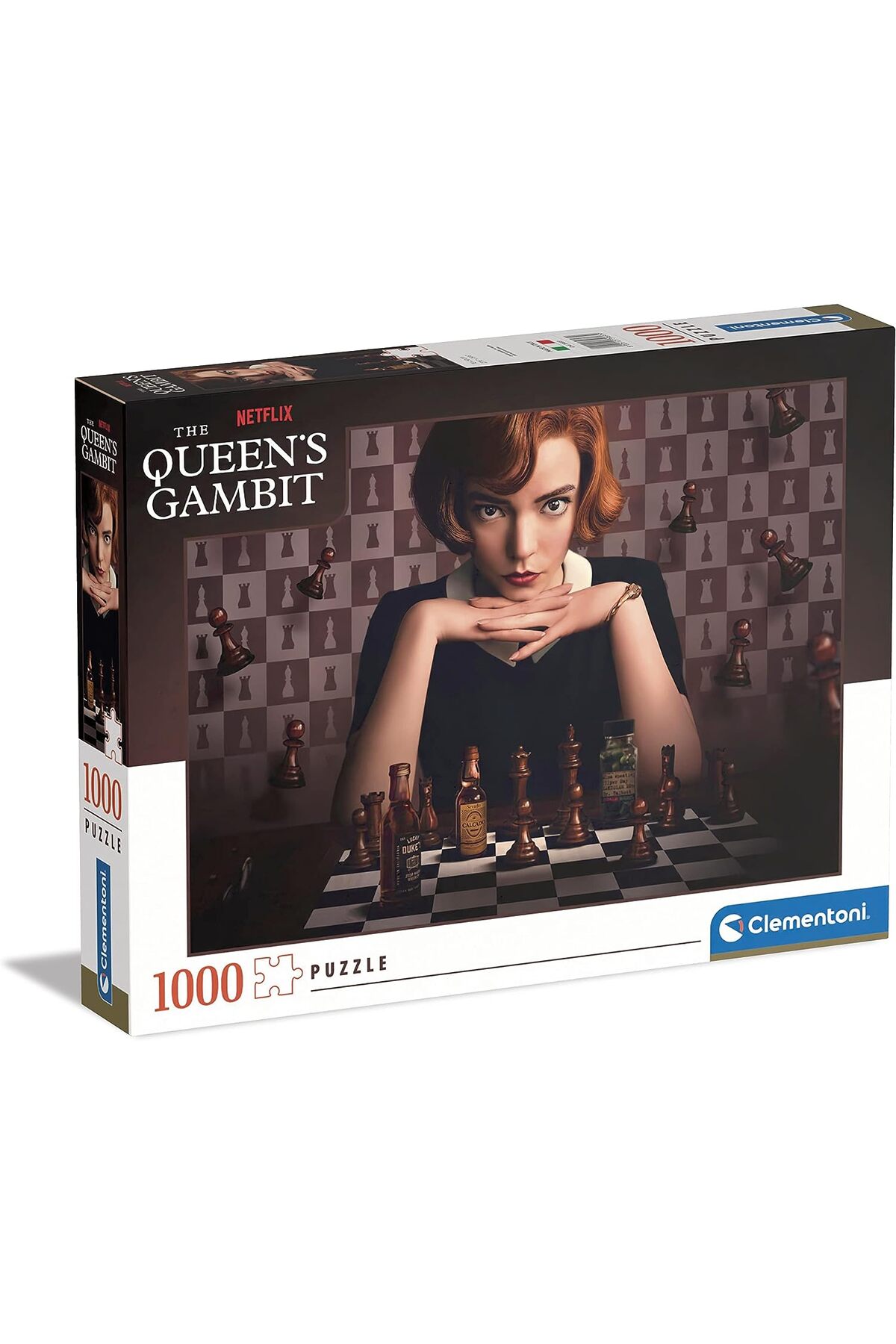 Clementoni - 1000 Parça Queen's Gambit Yetişkin Puzzle - 1 39697