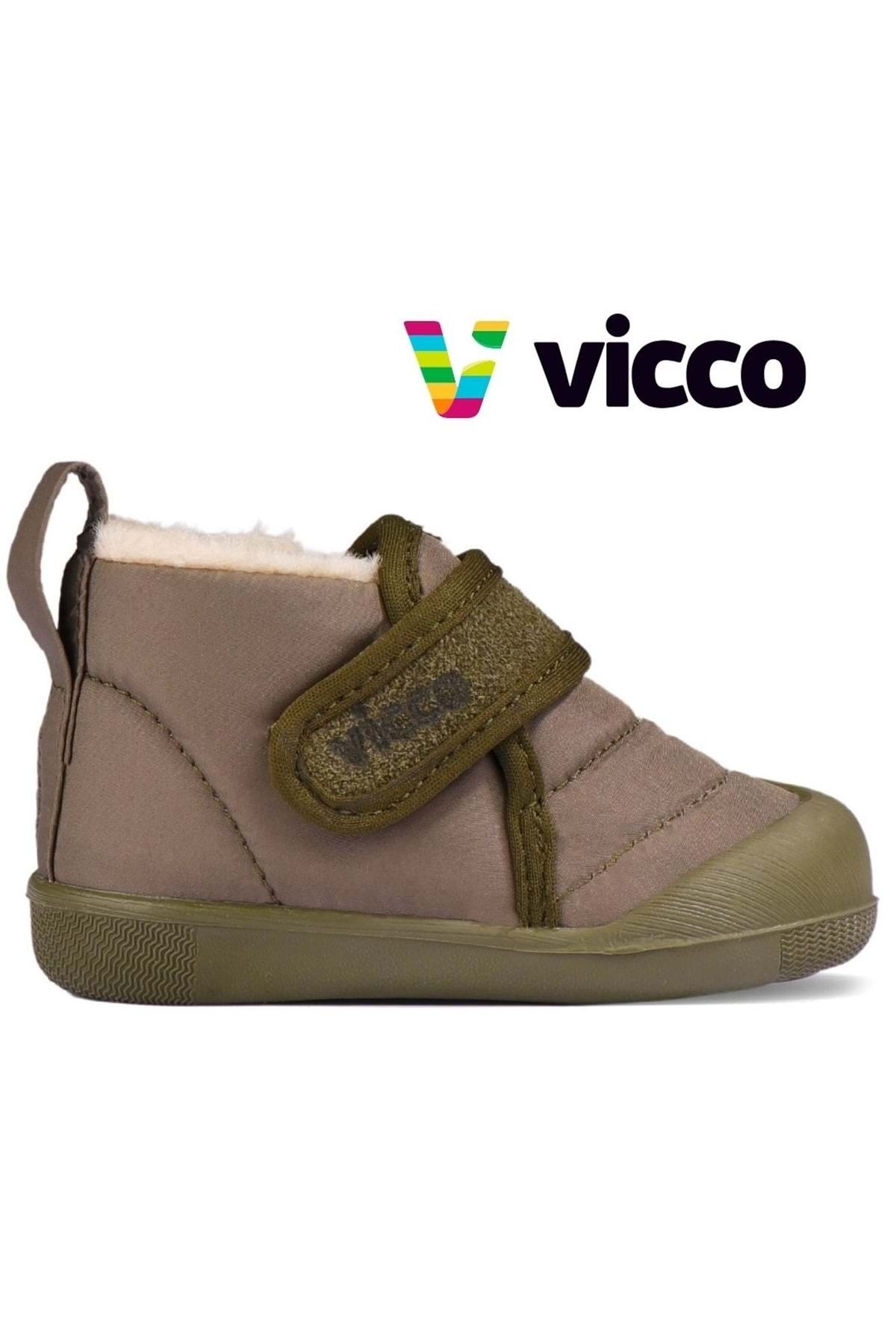 Vicco-Dobi First Step Baby Orthopedic Kids Boots Khaki 1