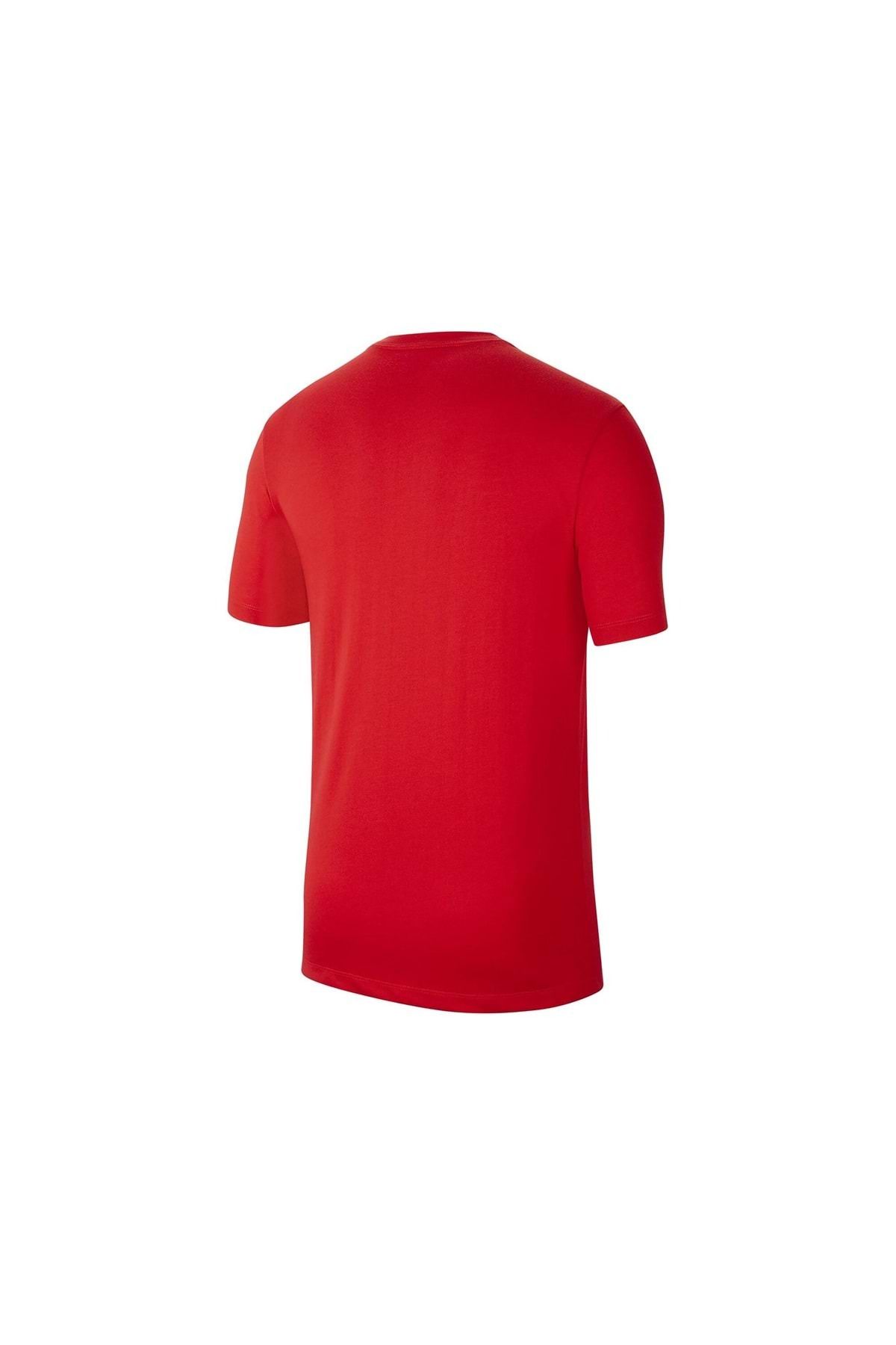 Nike-Herren Dri-fit Park20 Ss Tee – Rot, CW6936 Modell 3