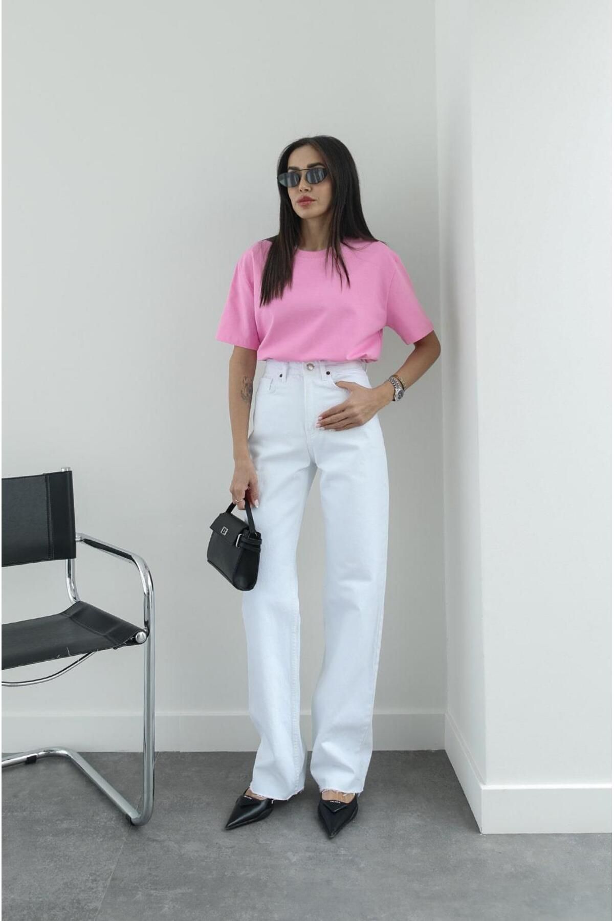 Havoş-Ecru Straight Jean 6