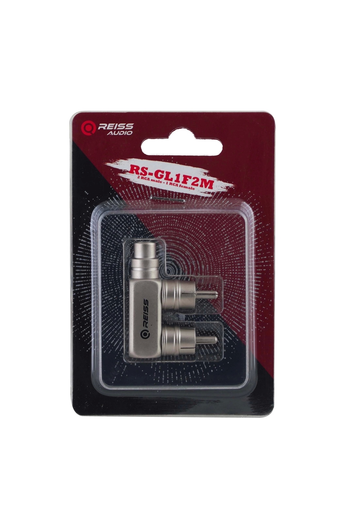 Reiss Metal Y Fiş – Kaliteli Oto Anfi Y Kablo – 1 Dişi 2 Erkek Y Fiş – 1 Adet