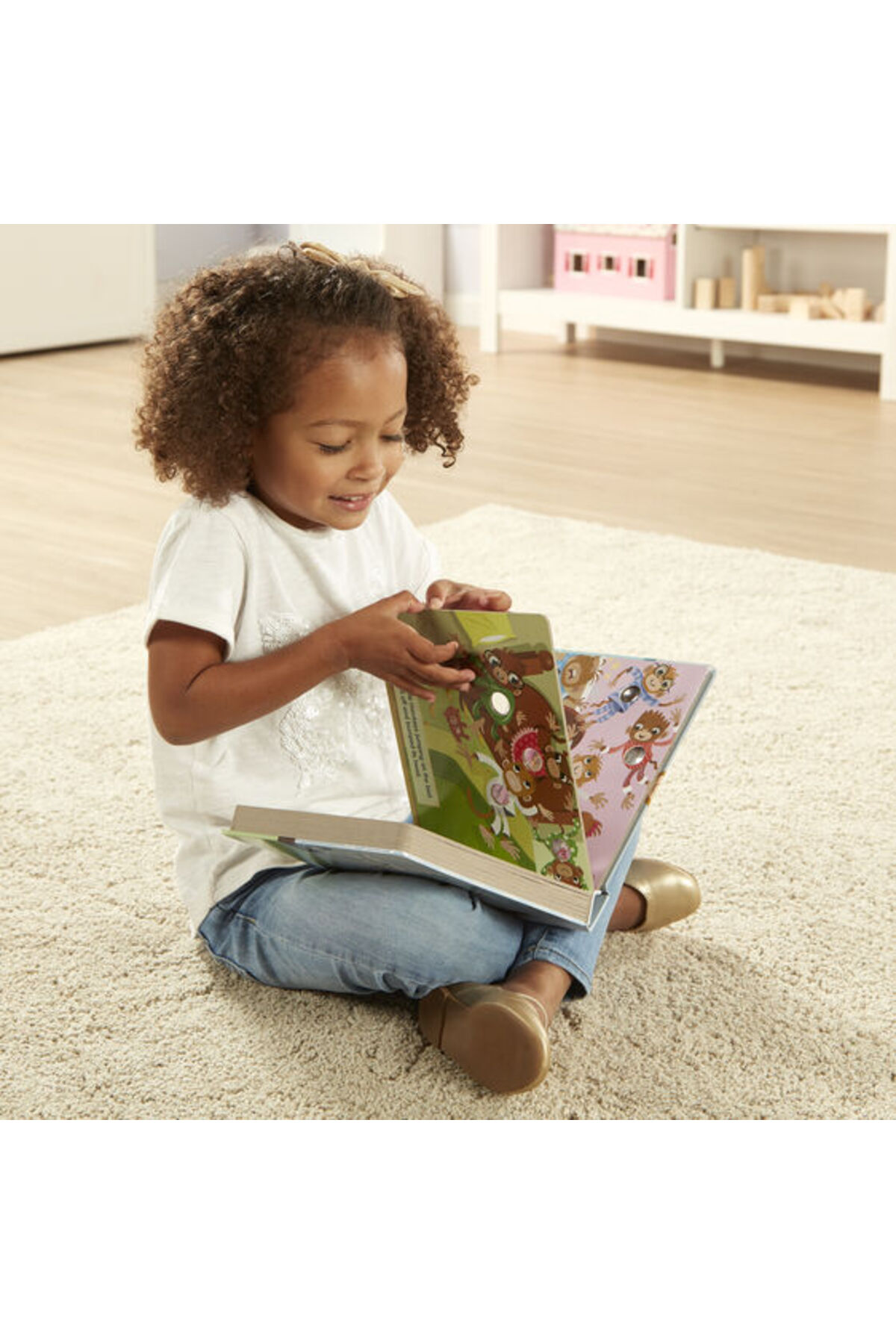 Melissa & Doug Melissa and Doug Poke-A-Dot İnteraktif Kitap - 10 Little Monkeys fotoğrafı 7 (önizleme)