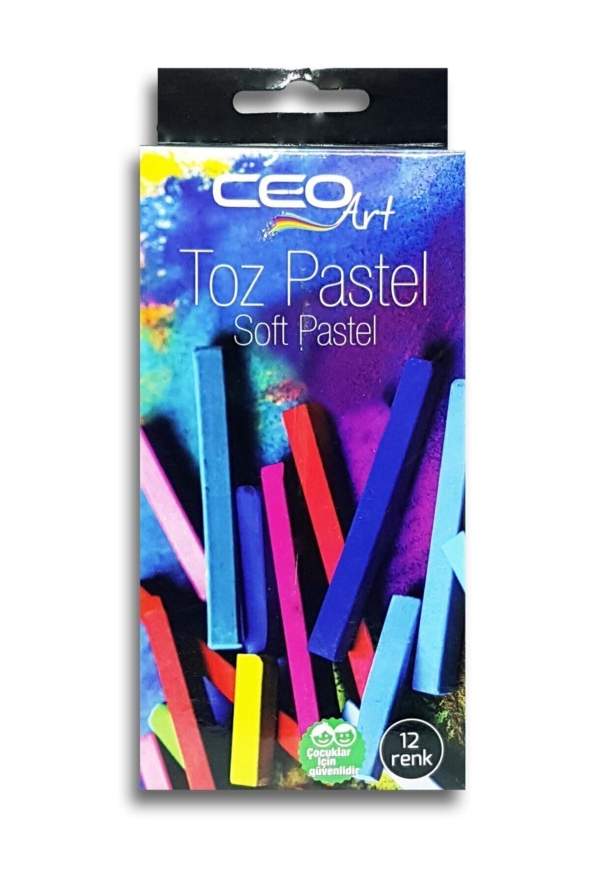 Ceo Ceoart 12 Renk Toz Pastel Boya Ceo-pa0001