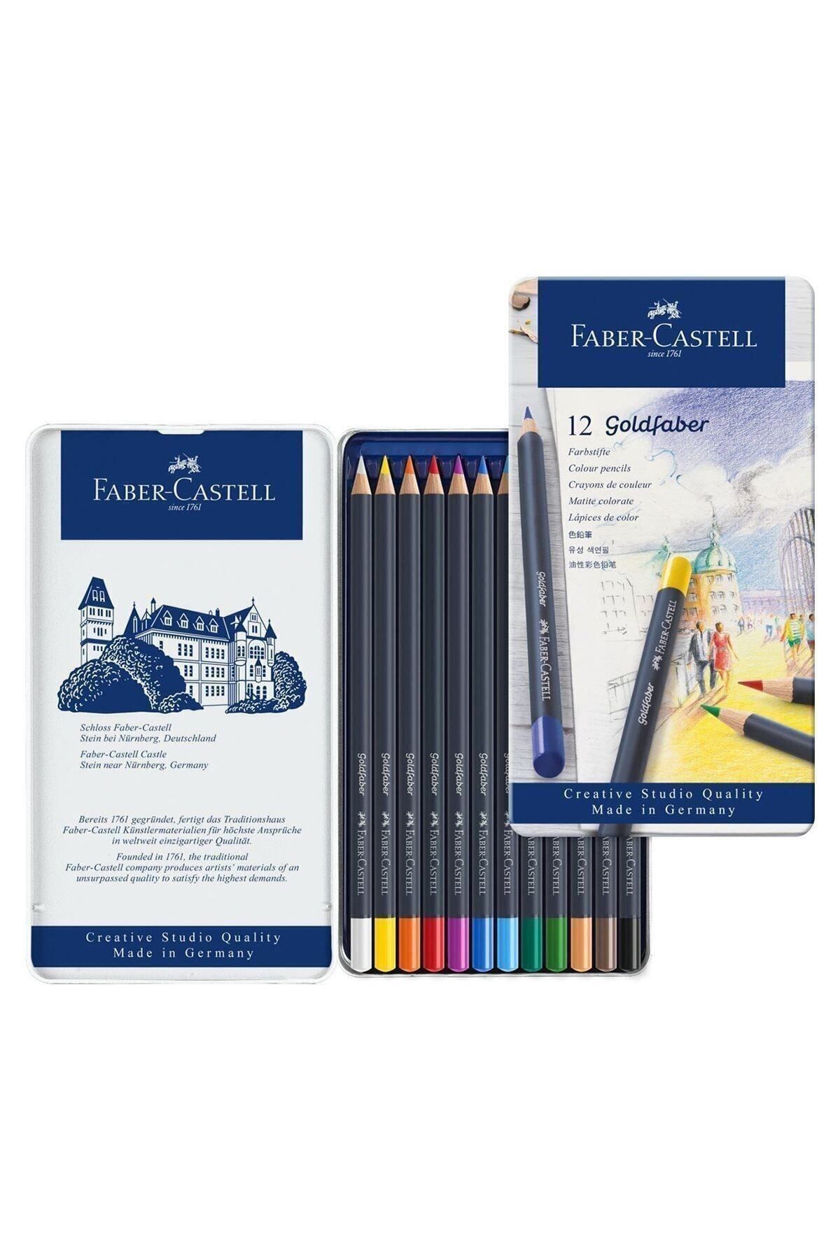 Faber Castell Faber Goldfaber 12 Renk Kuruboya Kalem 114712