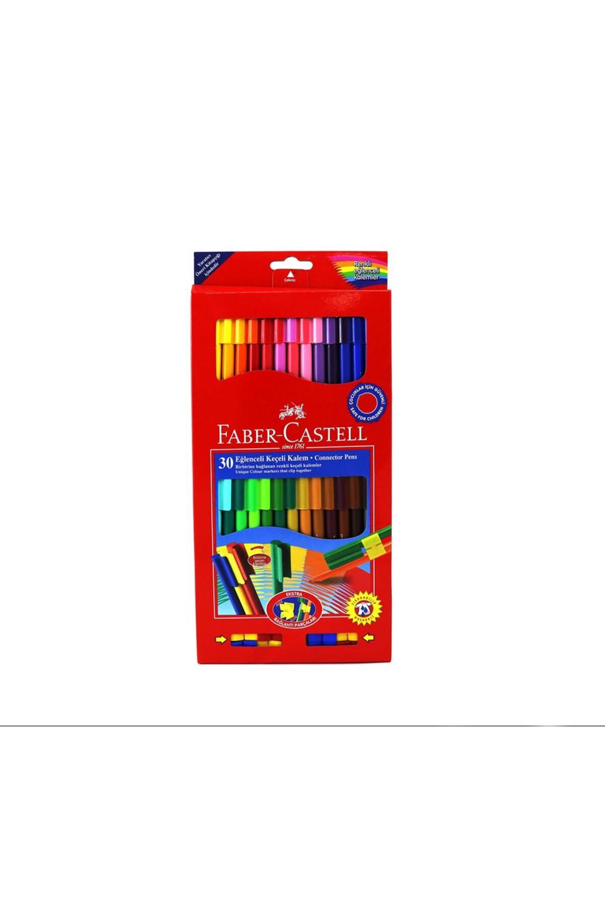 Faber Castell Faber 30 Renk Eğlenceli Keçeli Kalem 68113000