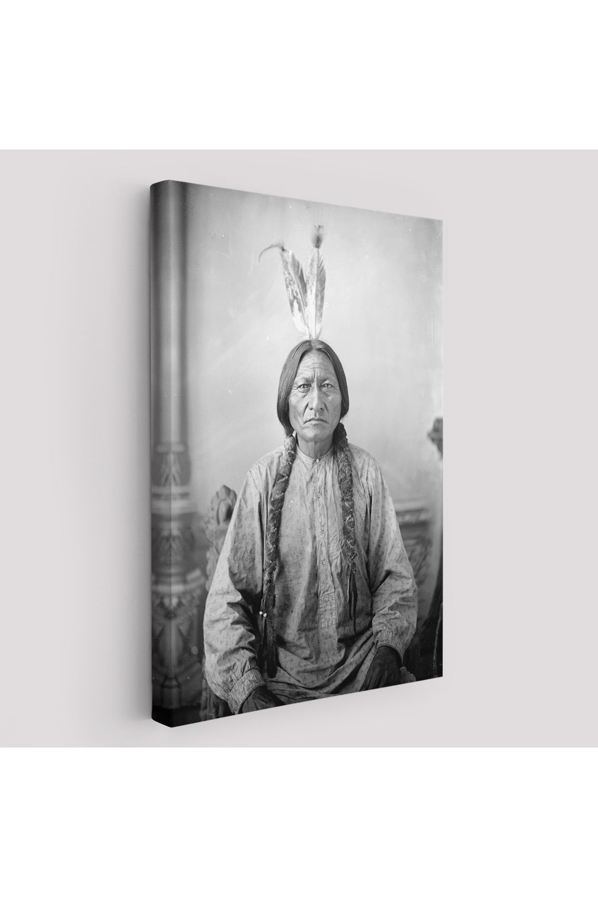 Anılfashion Oturan Boğa Tablosu, Amerikaya Karşı Savaşan Son Kızılderili Kabile Şefi, Sitting Bull-6416
