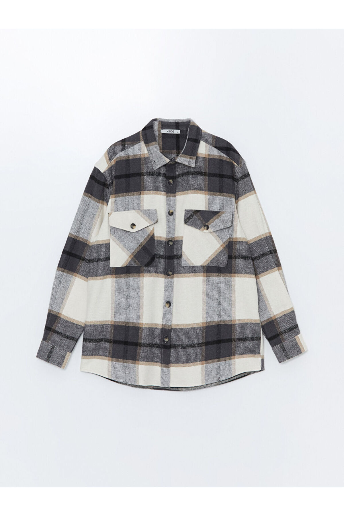 ژاکت مردانه خاکستری ال سی وایکیکی | ZW43171Z8S اورجینال - تصویر 4