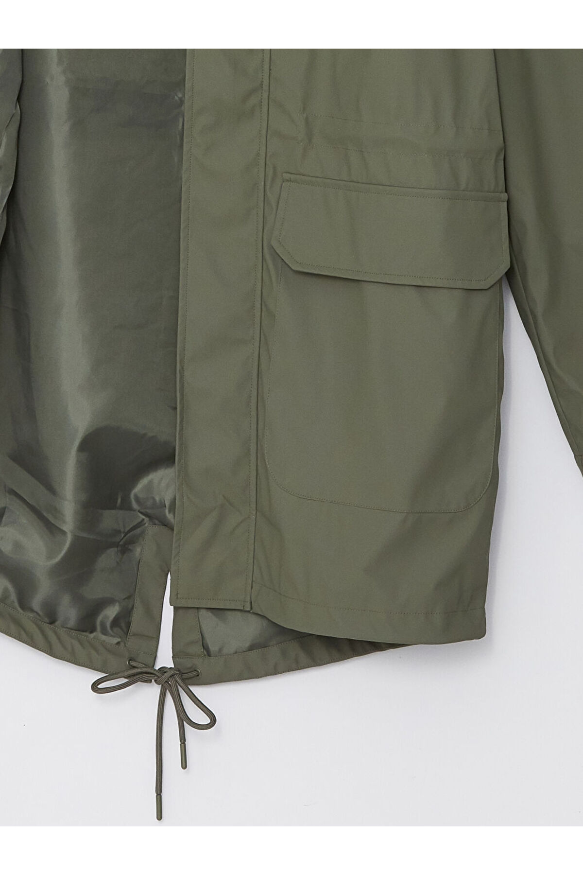 کاپشن مردانه خاکی ال سی وایکیکی | ZW41027Z8S اورجینال - تصویر 3