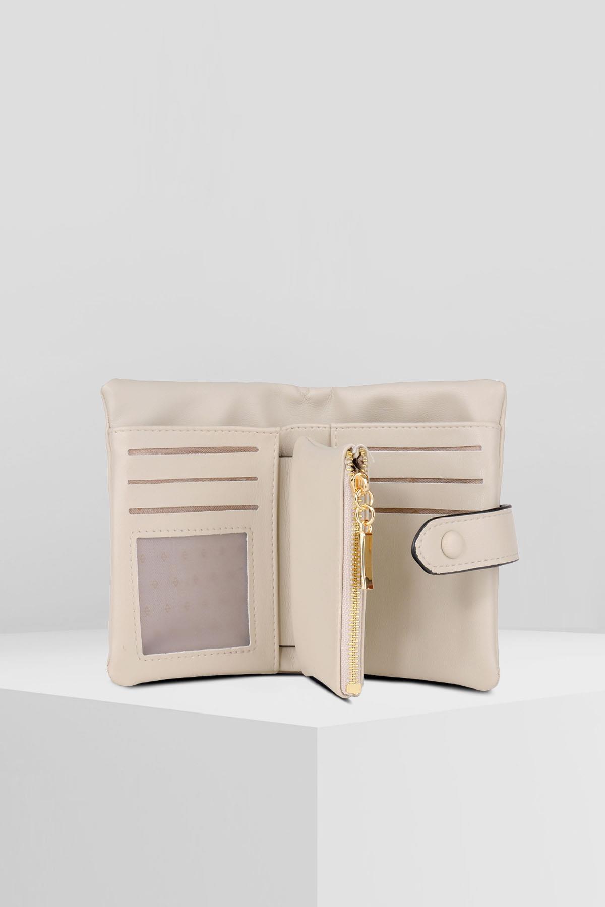 کیف پول مردانه بژ WATCHOFROYAL | TYCHPH8P3N170117412332277 اورجینال - تصویر 3