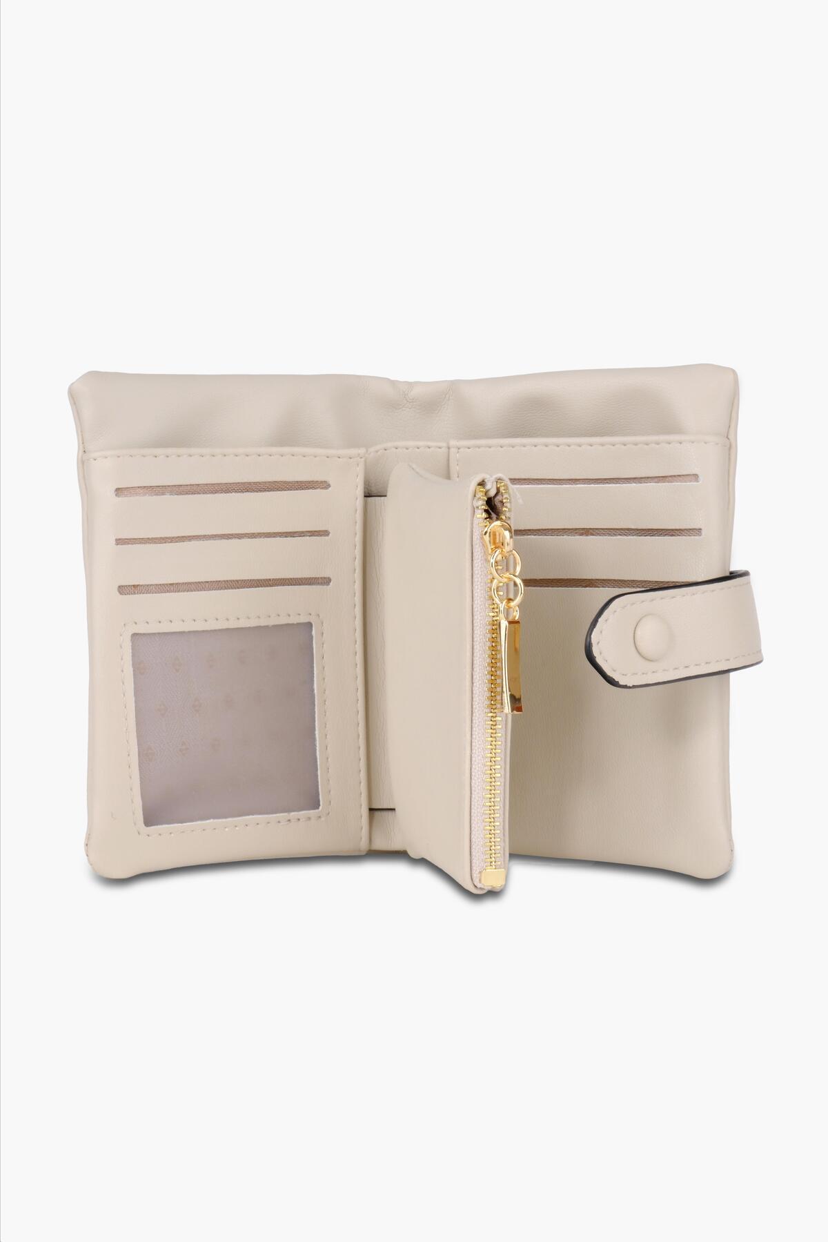 کیف پول مردانه بژ WATCHOFROYAL | TYCHPH8P3N170117412332277 اورجینال - تصویر 6