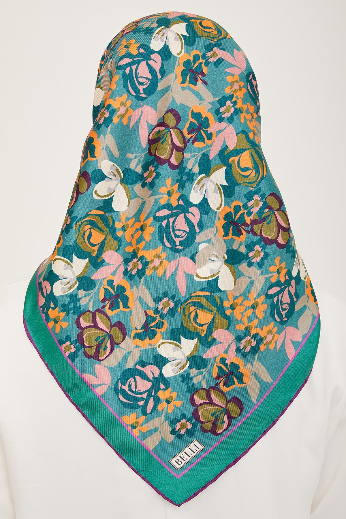 روسری زنانه بللی | E24YA7207001 Belli - Image 4