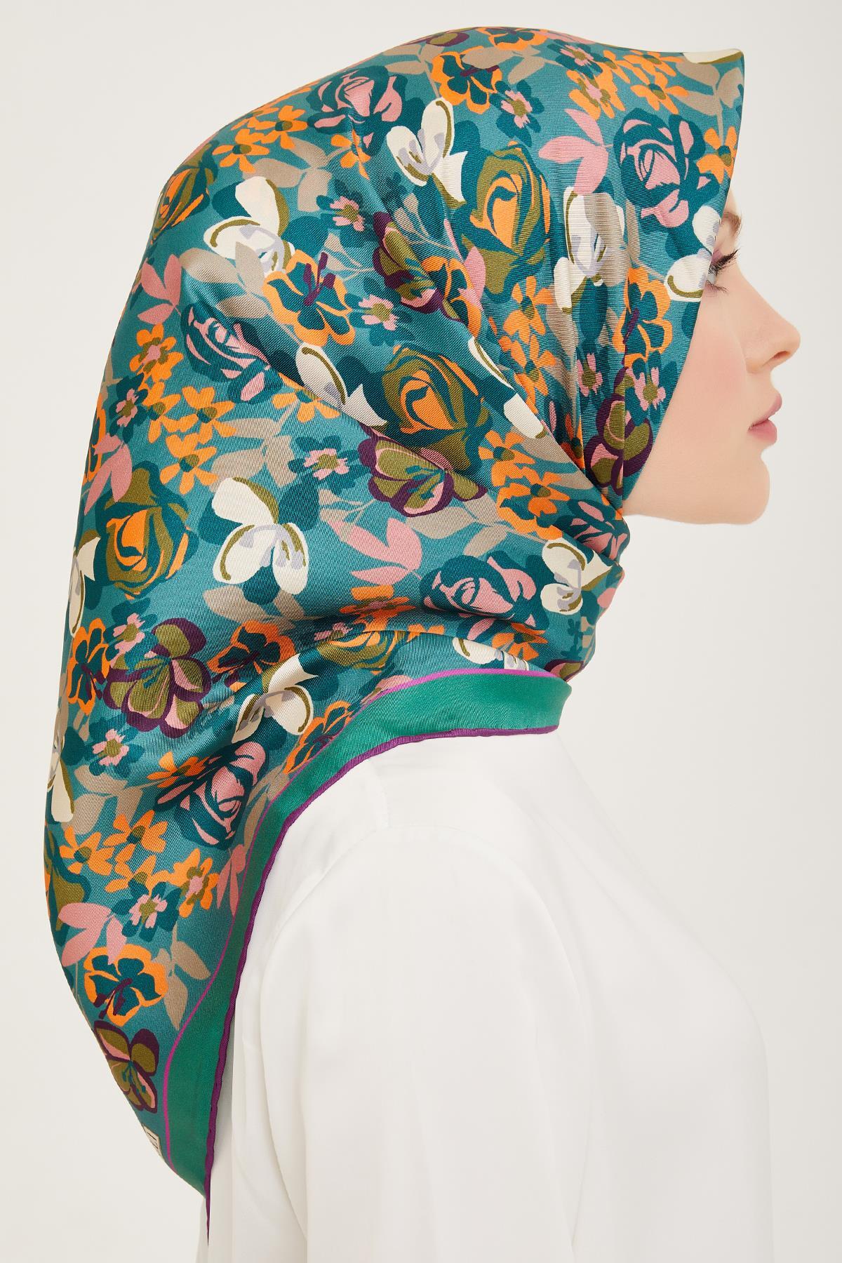 روسری زنانه بللی | E24YA7207001 Belli - Image 2