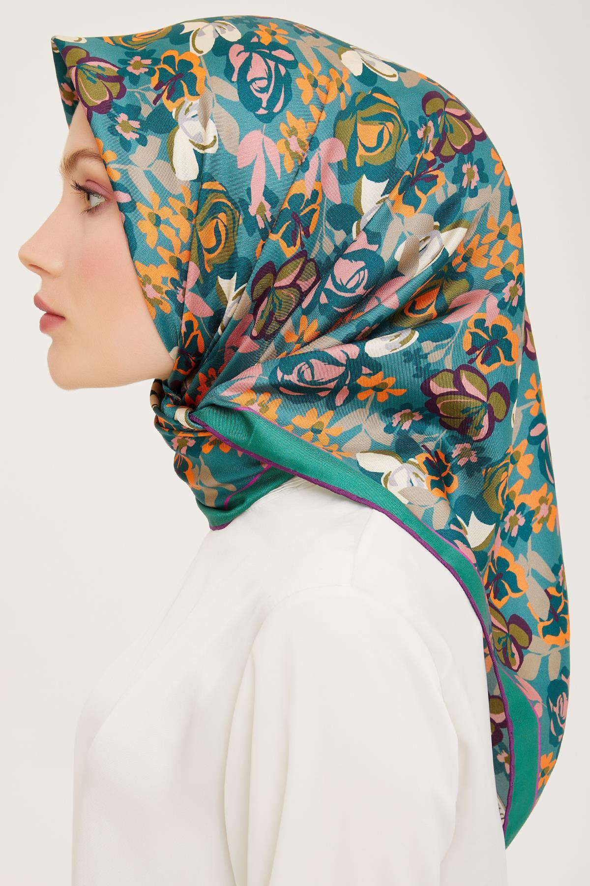 روسری زنانه بللی | E24YA7207001 Belli - Image 3