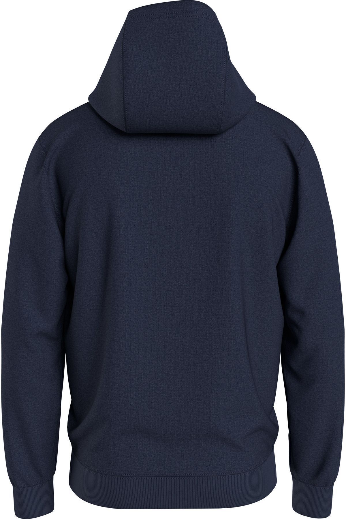 سویشرت آبی مردانه آرم پرچم مارک آقایان کلاه پیراهن DM0DM18130 C87 Tommy Hilfiger