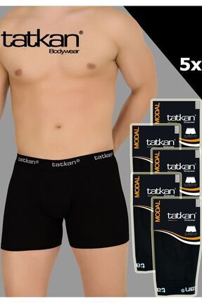 TATKAN BODYWEAR Tatkan 5'li Erkek Penye Modal Boxershort