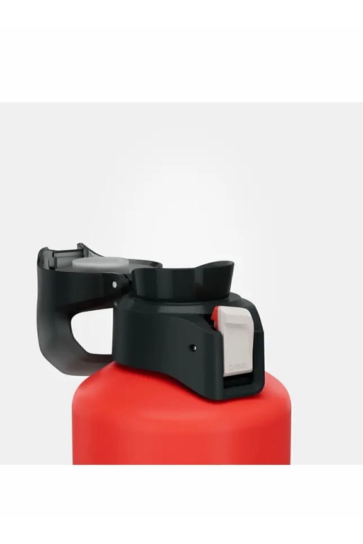 قمقمه ورزشی قرمز اردوگاه آلومینیومی ماتارا 1 LT RED MH500 Decathlon