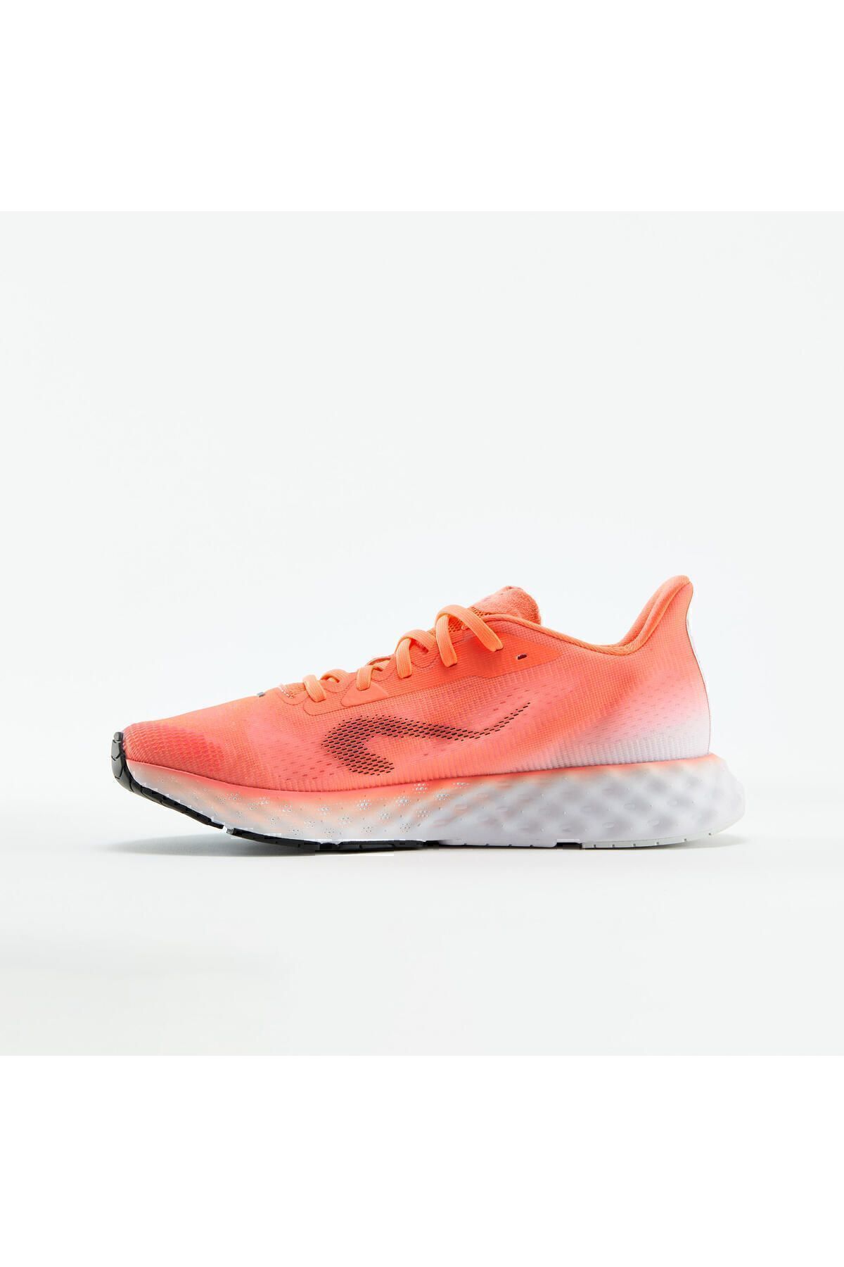 کفش دو و تمرین سفید زنانه كفش كتانى دويدن مدل Kiprun ks500 light Decathlon