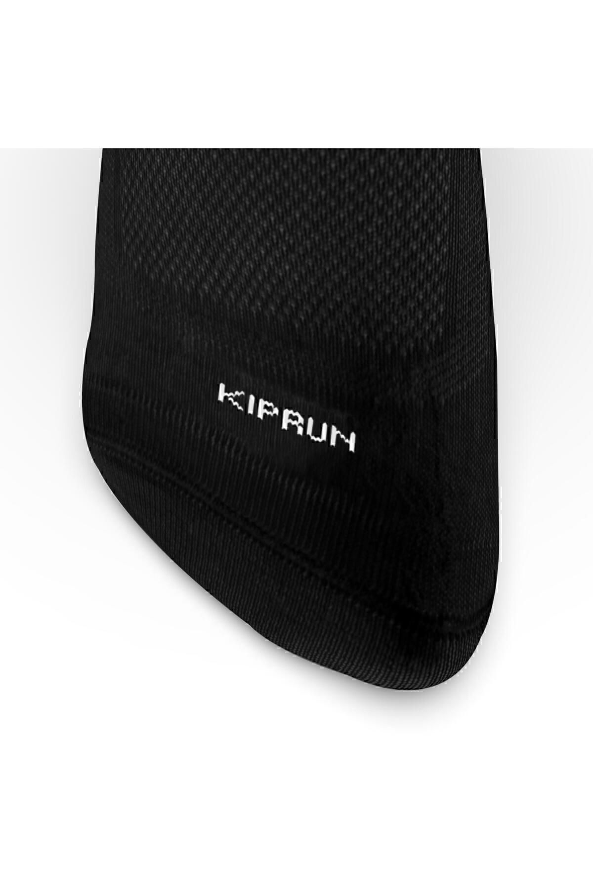 Kiprun Siyah Çorap / Koşu - 3li Paket - Run100