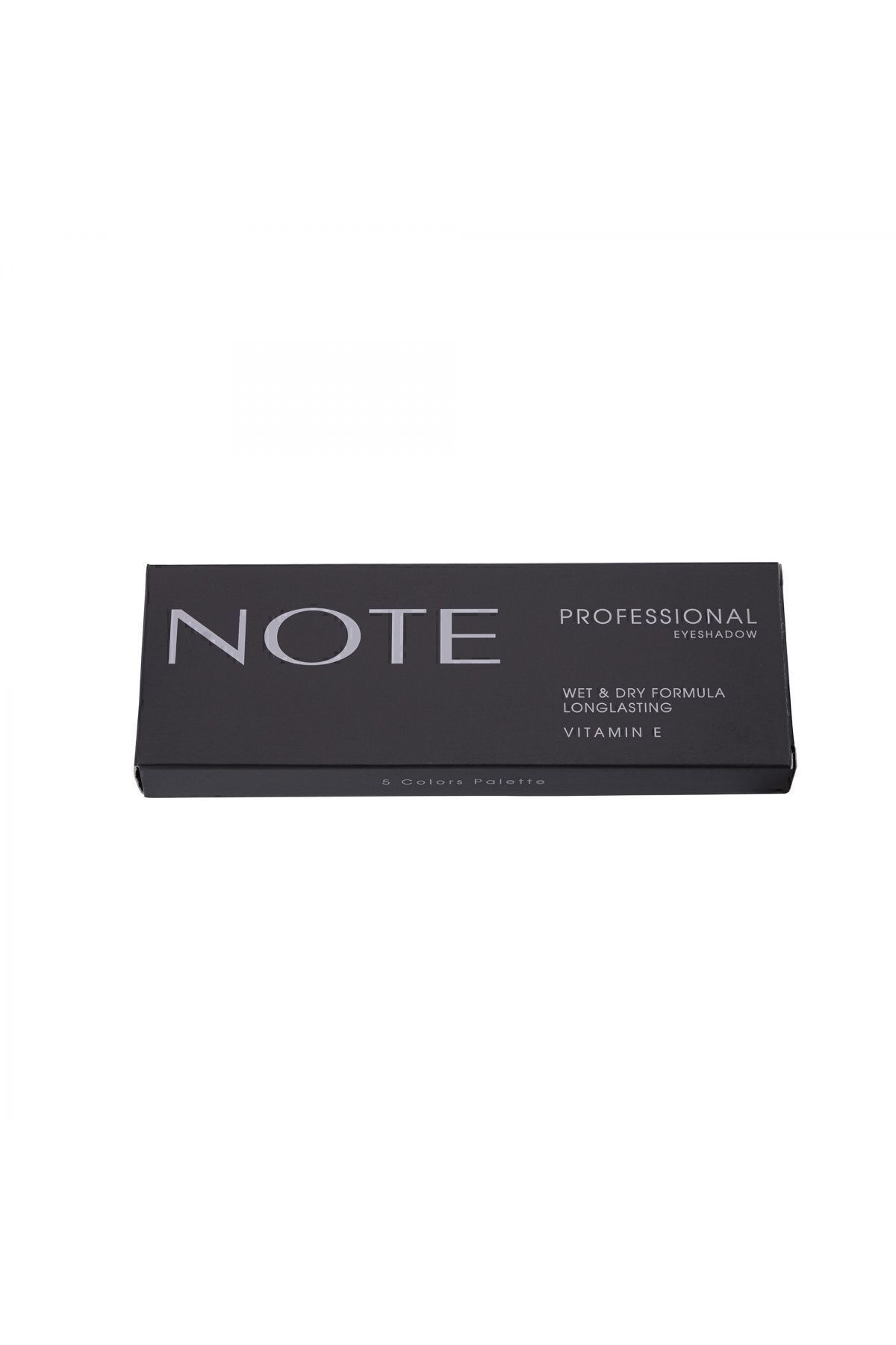 NOTE-105 Back To Black - لوحة ظلال عيون احترافية غير لامعة وبودرة لامعة 7