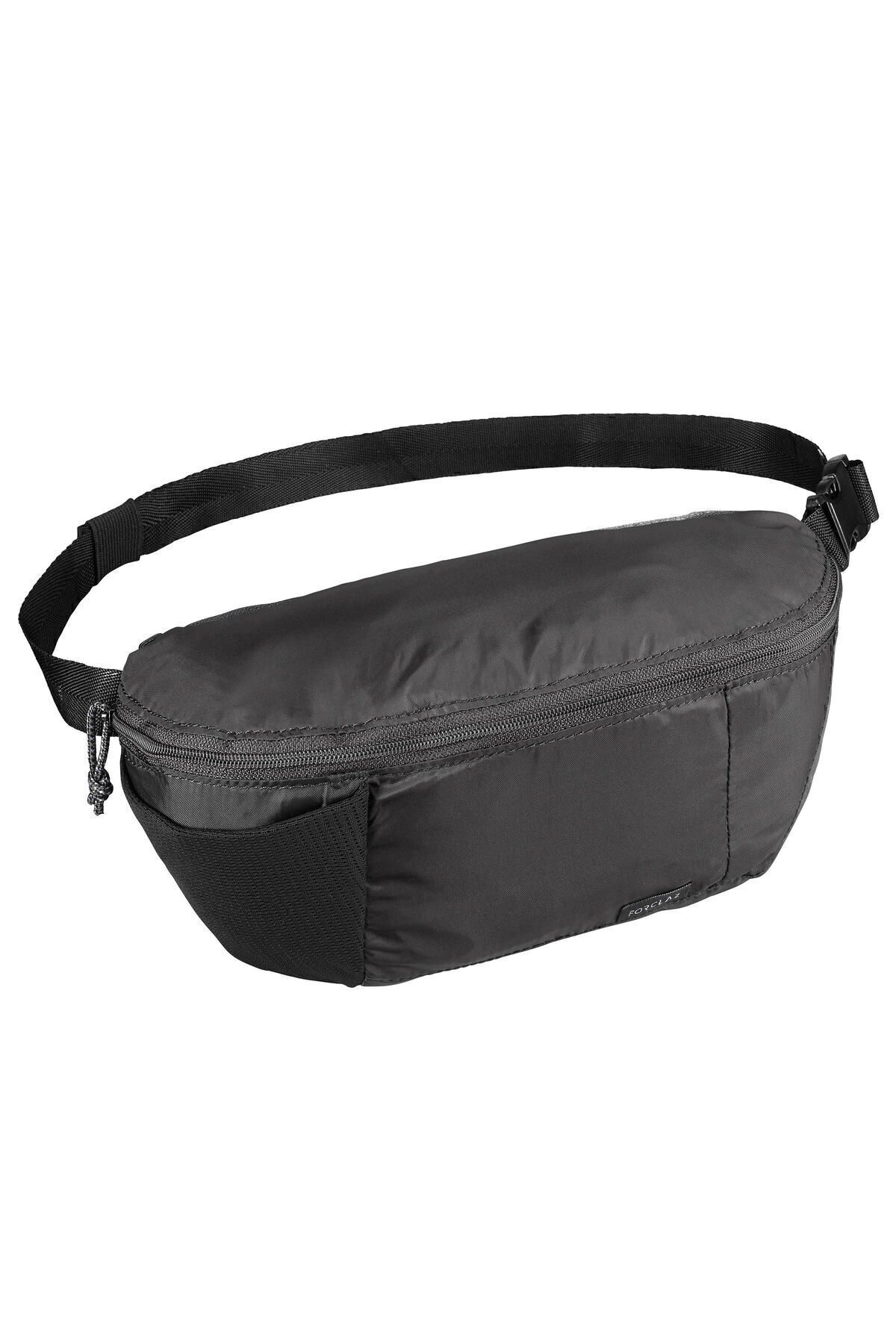 کیف کمری Decathlon دکاتلون - مشکی - 2 لیتر - مناسب سفر اورجینال - تصویر 6