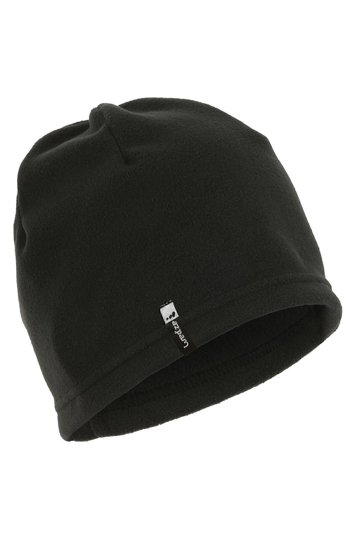 Decathlon Wedze Kids Fleece Beanie - Ski مشکی Firstheat