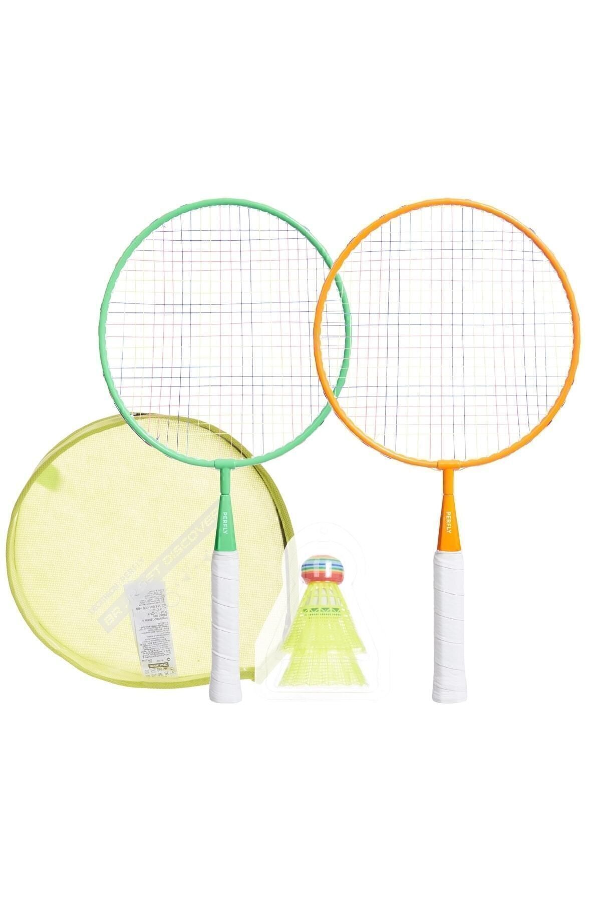 Decathlon ست راکت بدمینتون Perfly Kids - Discover