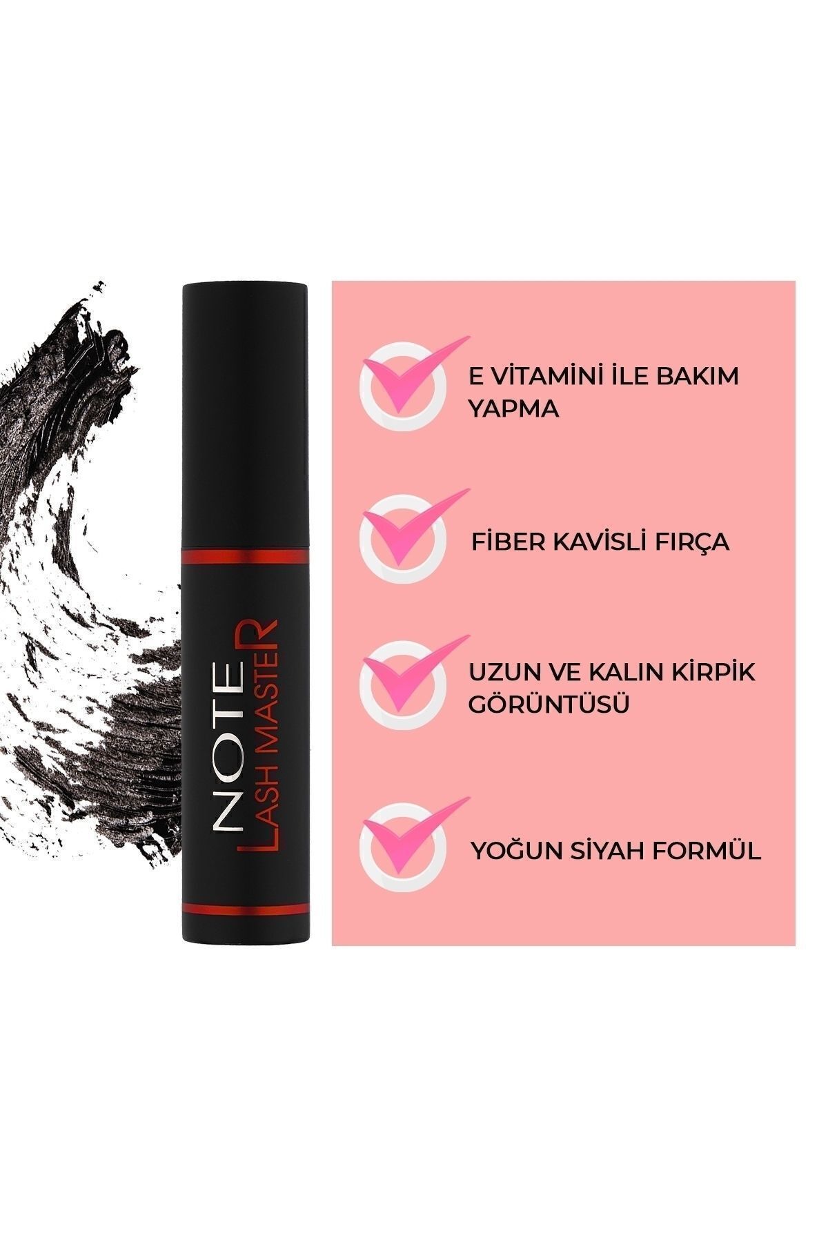 ریمل Lash Master Length and Fullness - مشکی Note Cosmetics