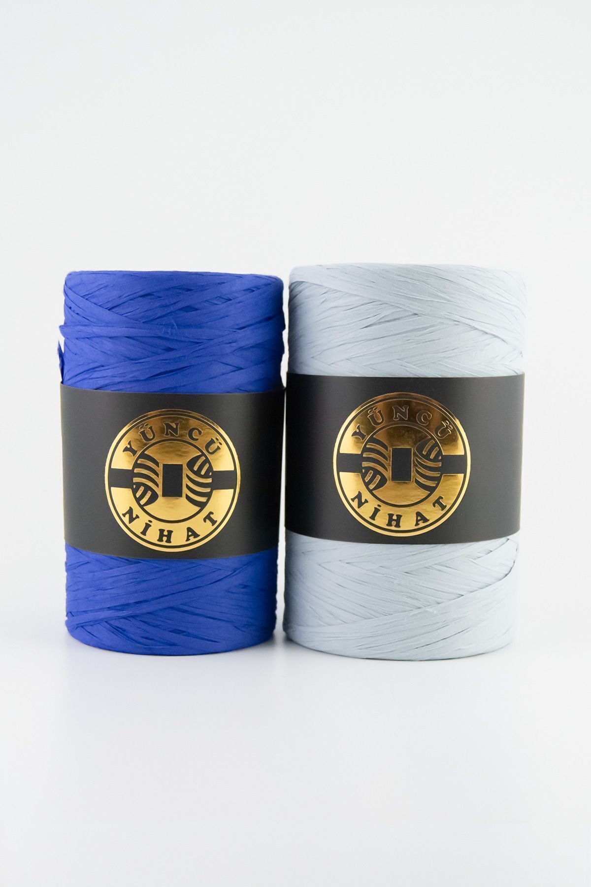 Yüncü Nihat-250 Meters 150Gram - Light Blue Raffia String Bag, Natural Raffia and Paper String, Supla String 4