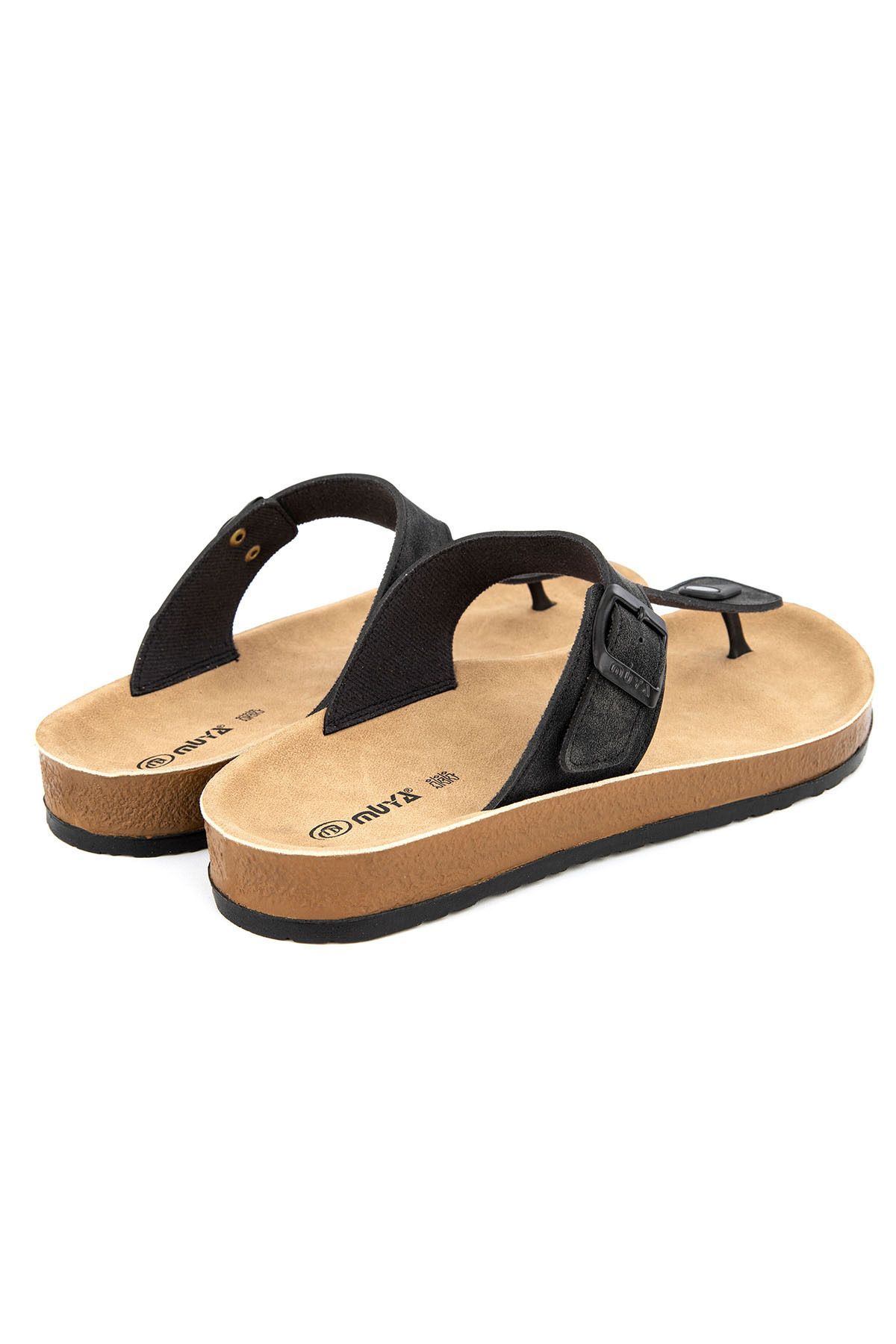 دمپایی سیاه مردانه Slipper Finger Anatomic Snipe 31331 Muya