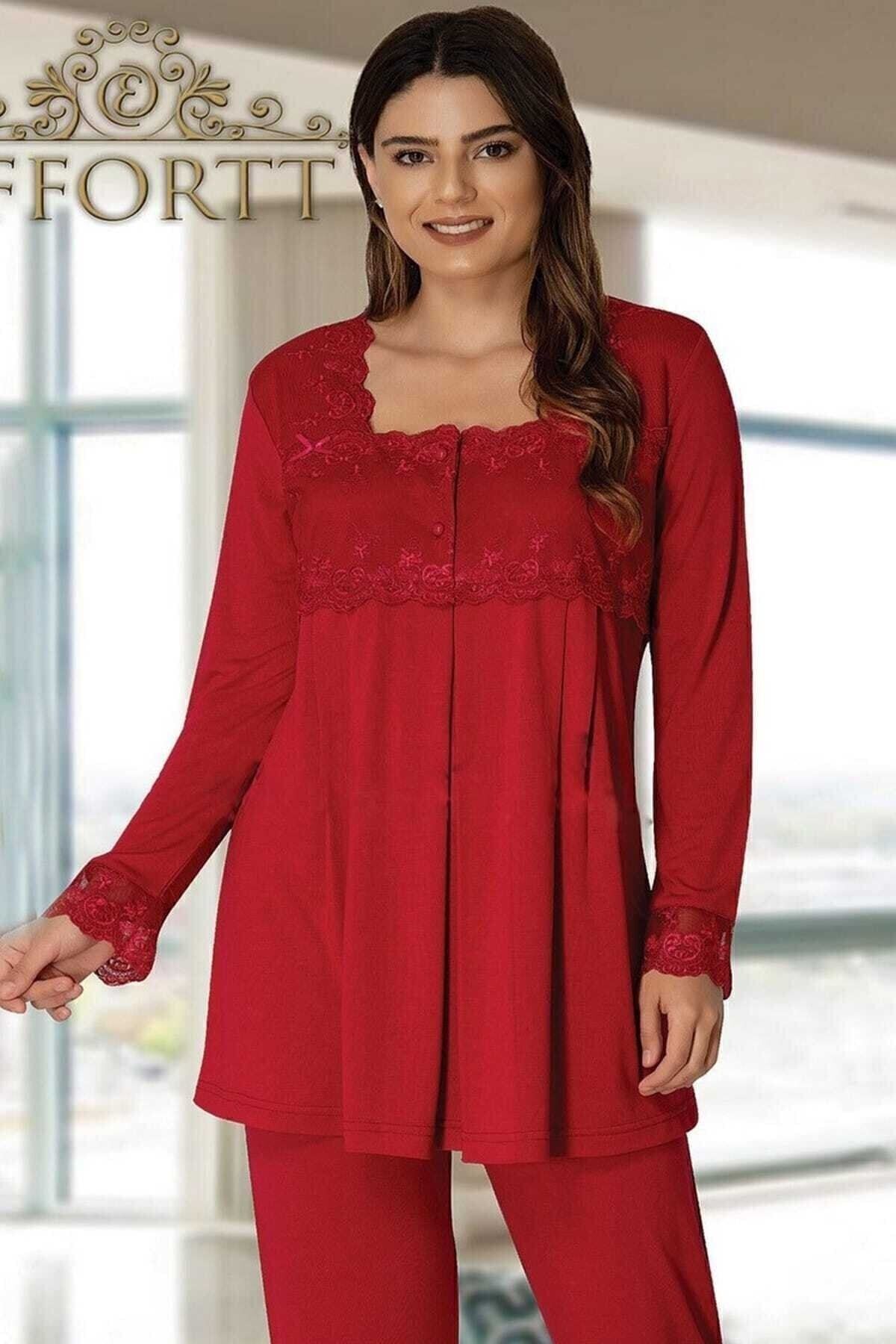 Effort Pijama-Pregnant Effort Maternity Pajamas Set 2403 2