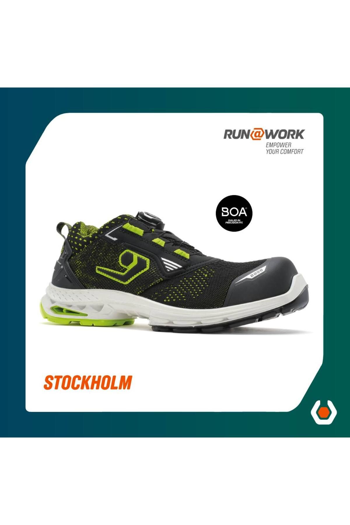  کفش ایمنی ایتالیایی B1708A STOCKHOLM S1PS ESD SC LG FO SR