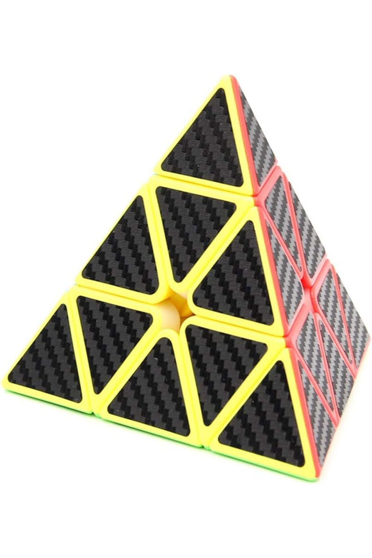 Moyu Meilong Pyraminx Karbon Fiber Zeka Küpü Akıl Küpü Küp Speed Cube - 6