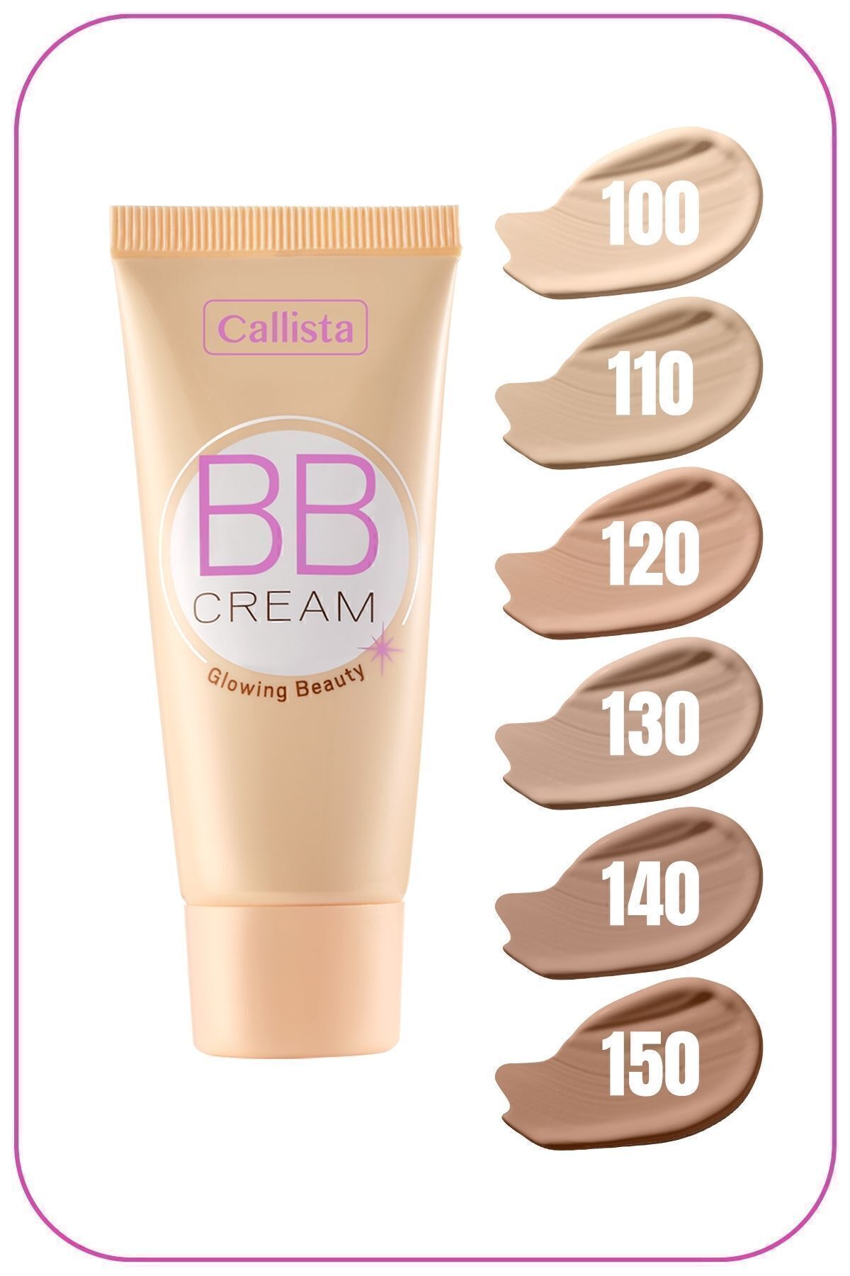 کرم بی و سی نود BB SPF 15 کانسیلر فشرده 150 بژ تیره Callista