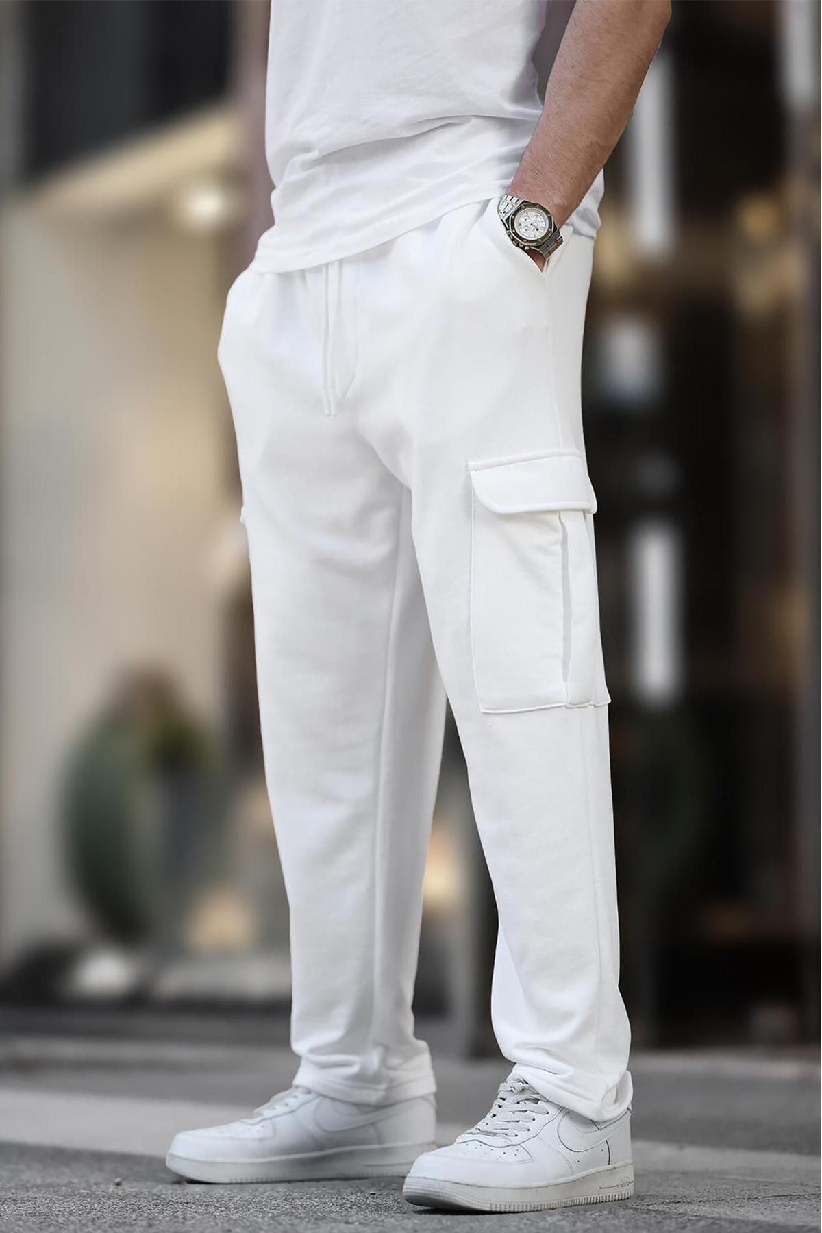 شلوار ورزشی مشکی با جیب باری قابل تنظیم مشکی