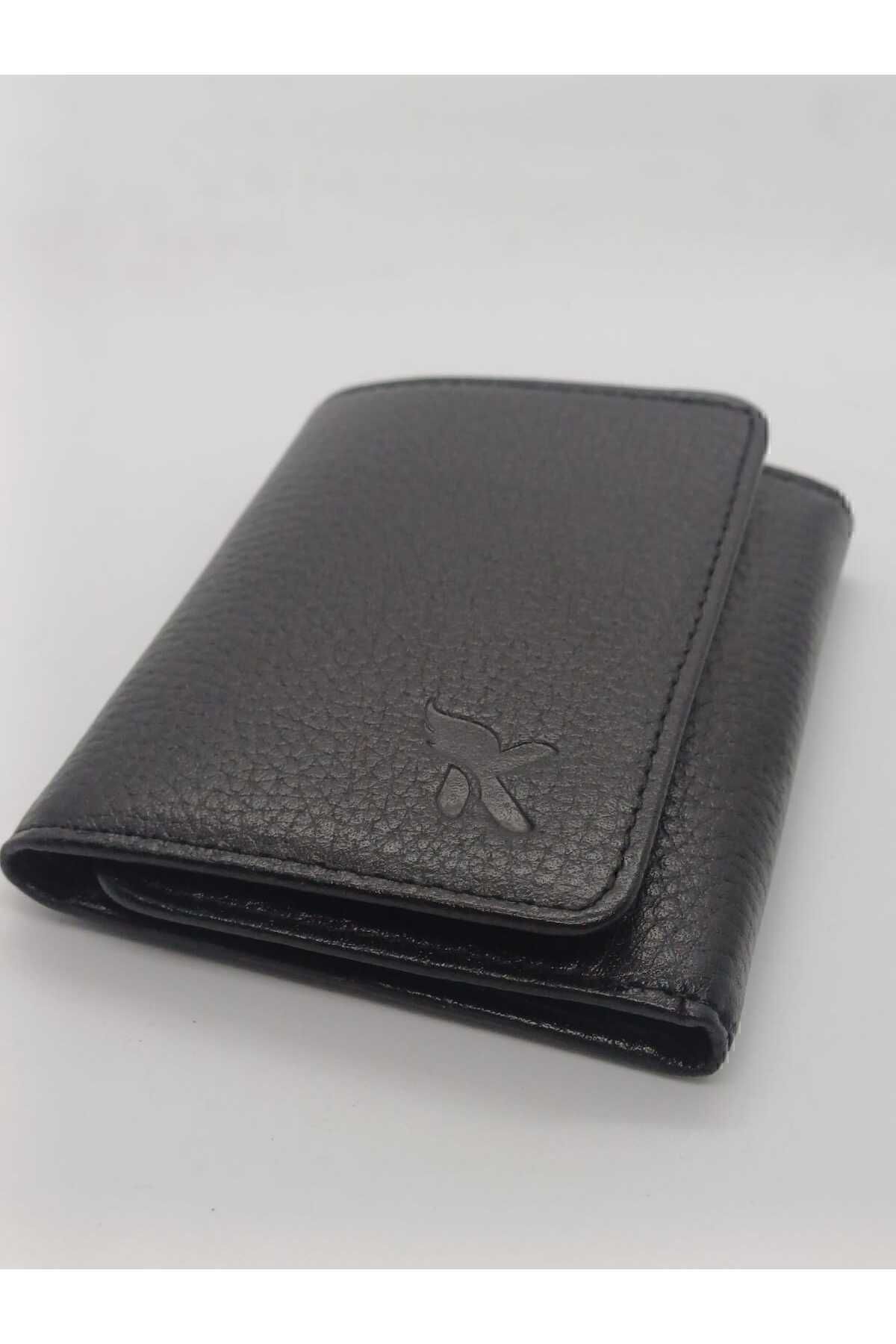 کیف پول مردانه مشکی Deribond | KRL MIK CUZD اورجینال - تصویر 2