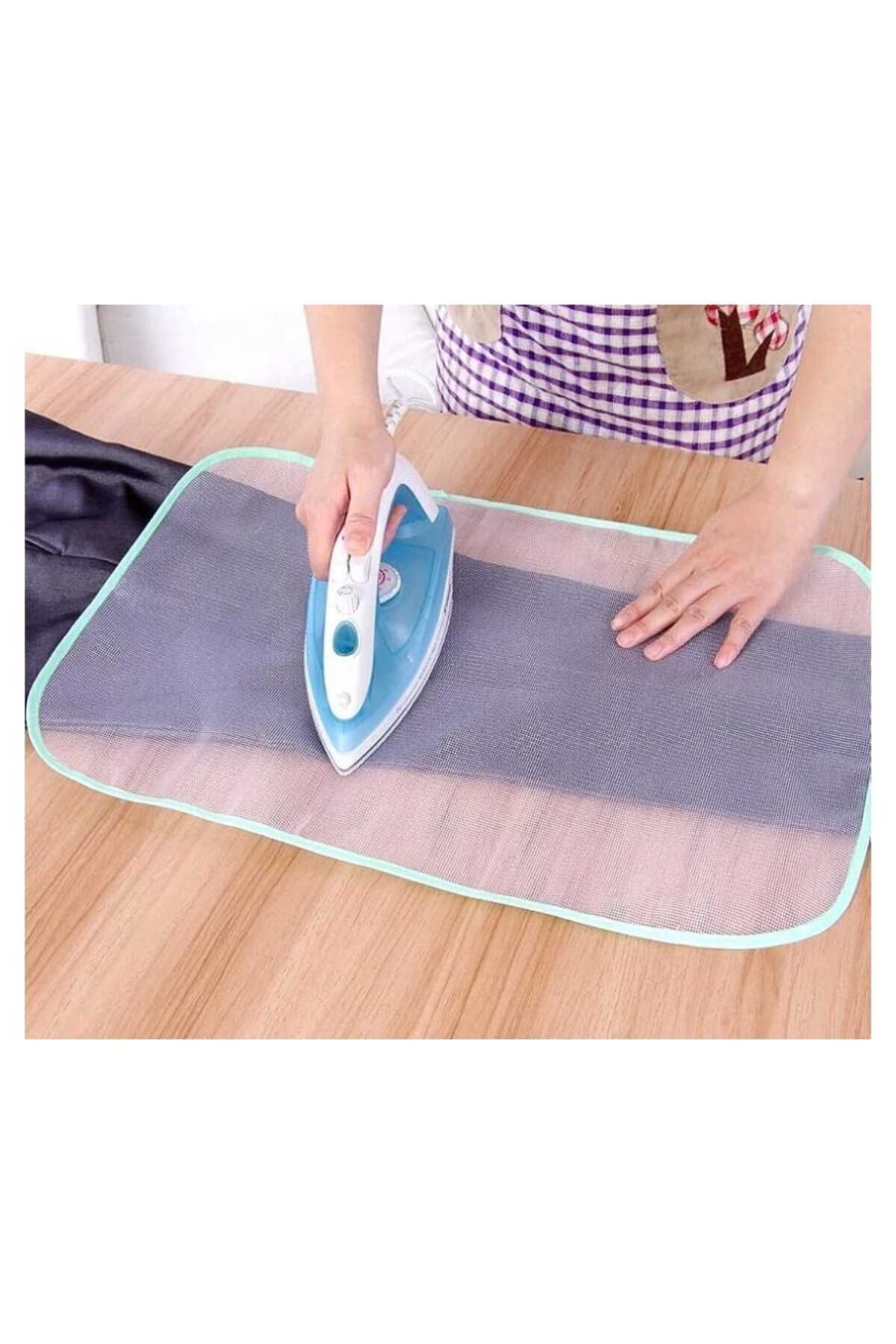 Dalian Home Yanmaz Kırışmaz Ütü Matı Şeffaf File Ütü Örtüsü Pratik File ...