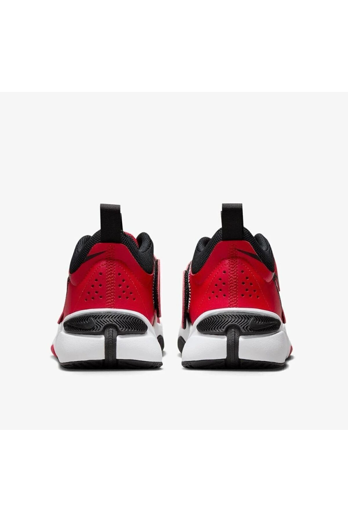 Nike Team Hustle D 11 White Basketball Shoes RED SPORTS Trendyol