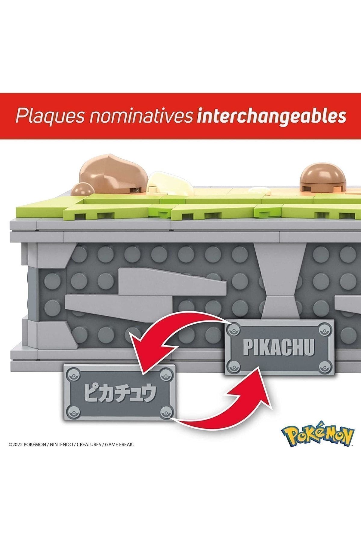 Mega Construx-Pokemon Pikachu Big Moving Block Making 5
