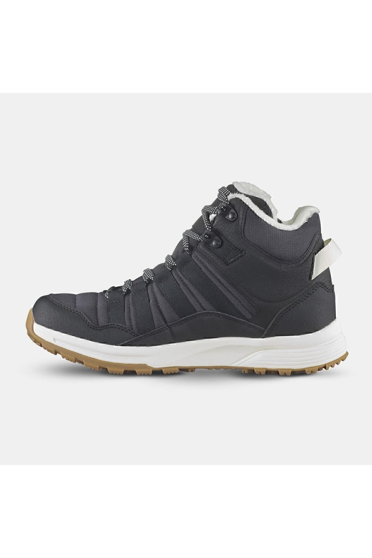 چکمه برفی مشکی زنانه سیاه کفش Quechua SH100 X Warm Decathlon