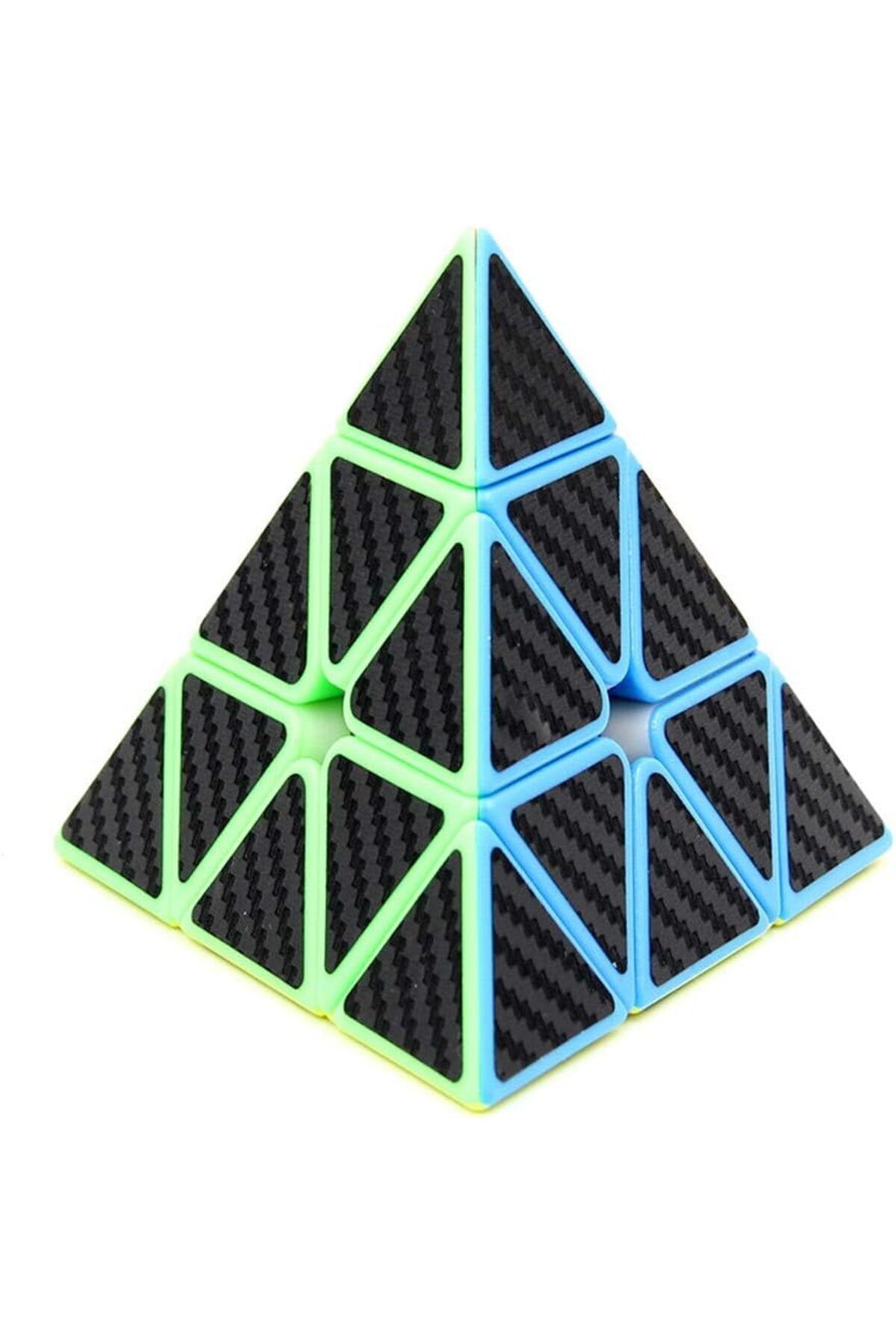 Moyu Meilong Pyraminx Karbon Fiber Zeka Küpü Akıl Küpü Küp Speed Cube - 4